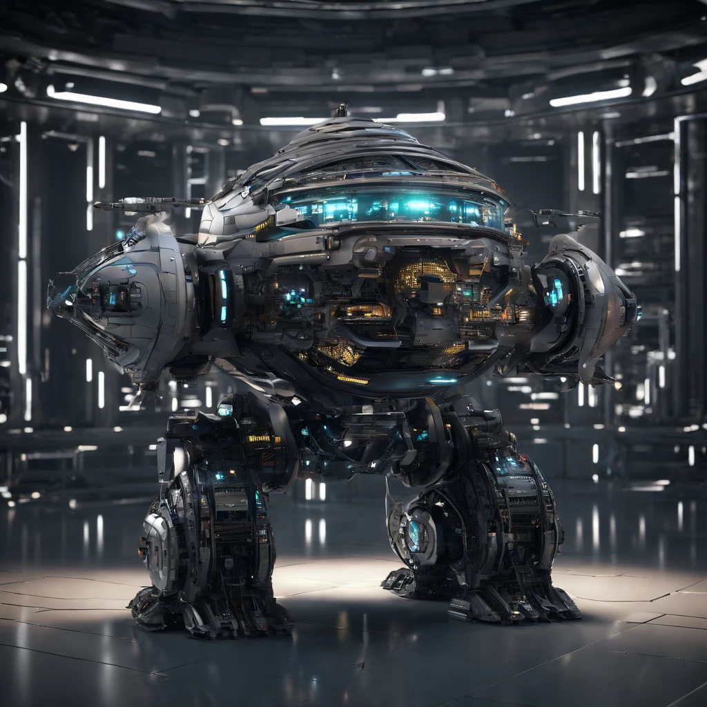spacecraft with metal fish appearance, plastic, blindagem Liza. planos futurista fundo nave de guerra em forma futurista voando 4k
