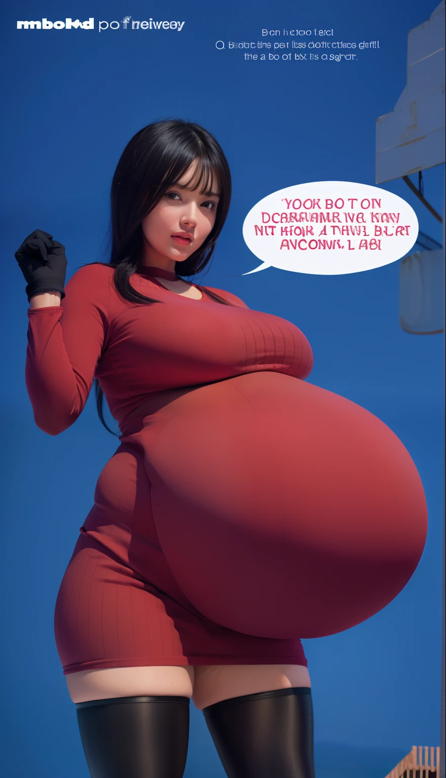 Largest Bump pregnant, Largest boobs, Big pregnant Belly, Big Pregnant girl, Largest Belly of Pregnant, Beautiful woman, beautiful face, pregnant, long hair, black hair, realistic, ultra-detailed, big breast