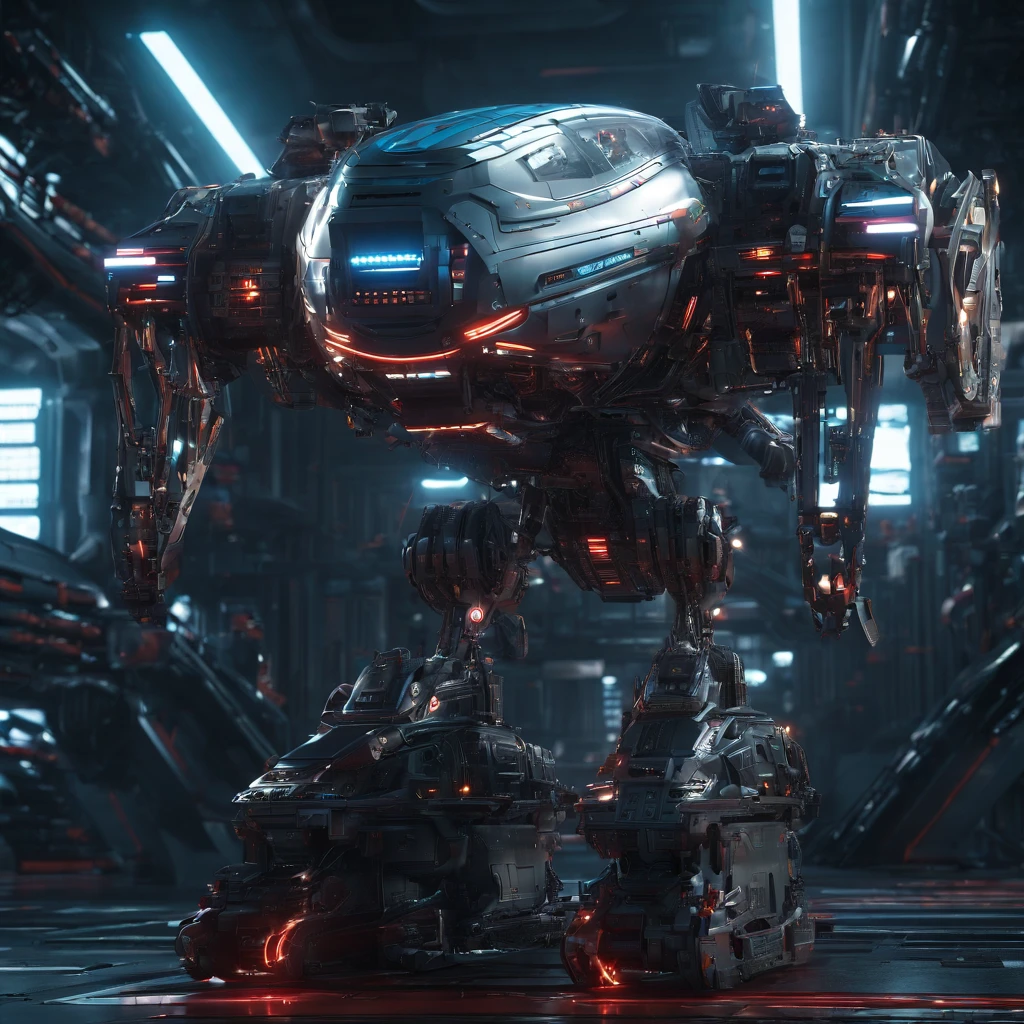 Spaceship with metal dolphin appearance, plastic, blindagem Liza. planos futurista fundo nave de guerra em forma futurista voando 4k