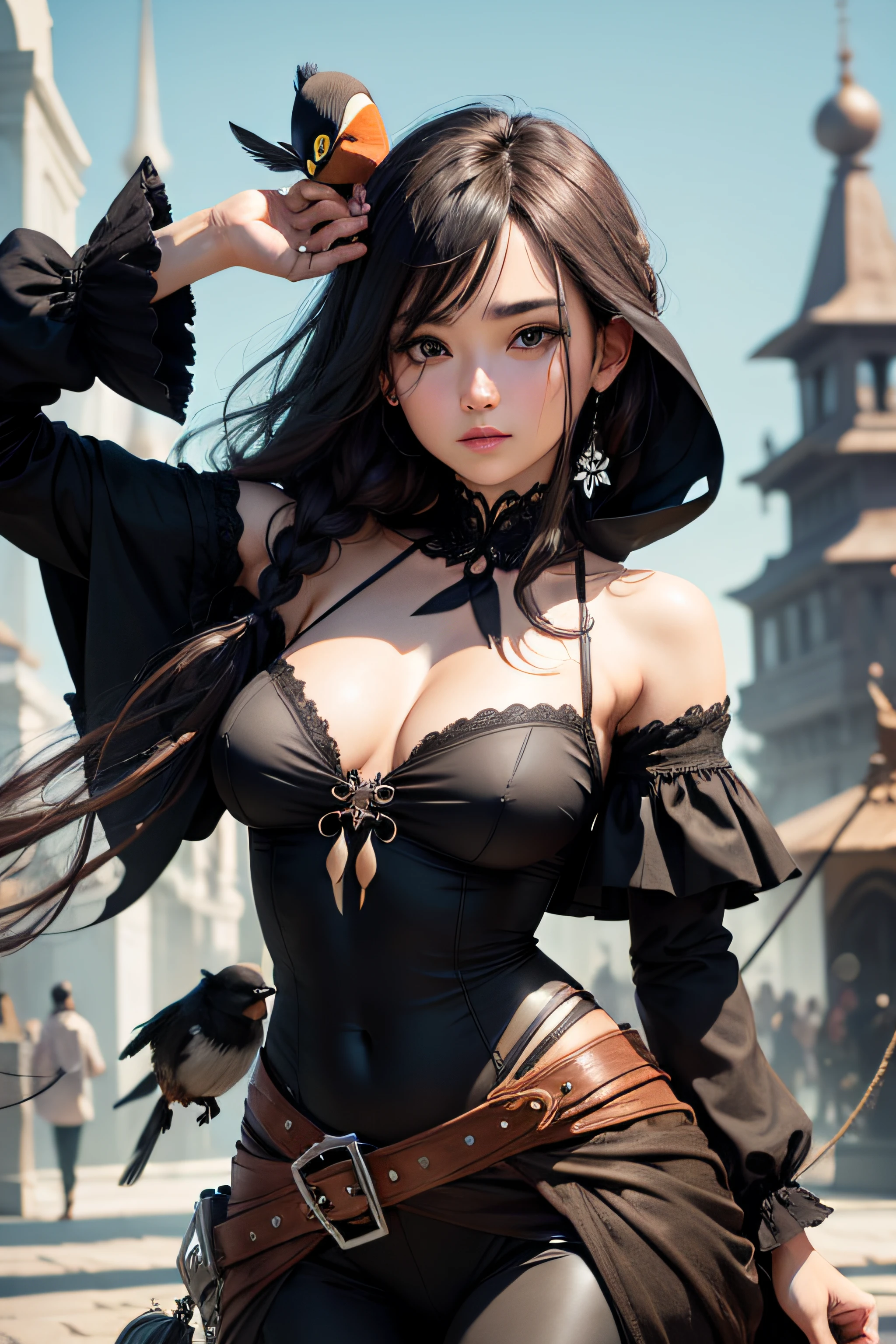 black sparrow