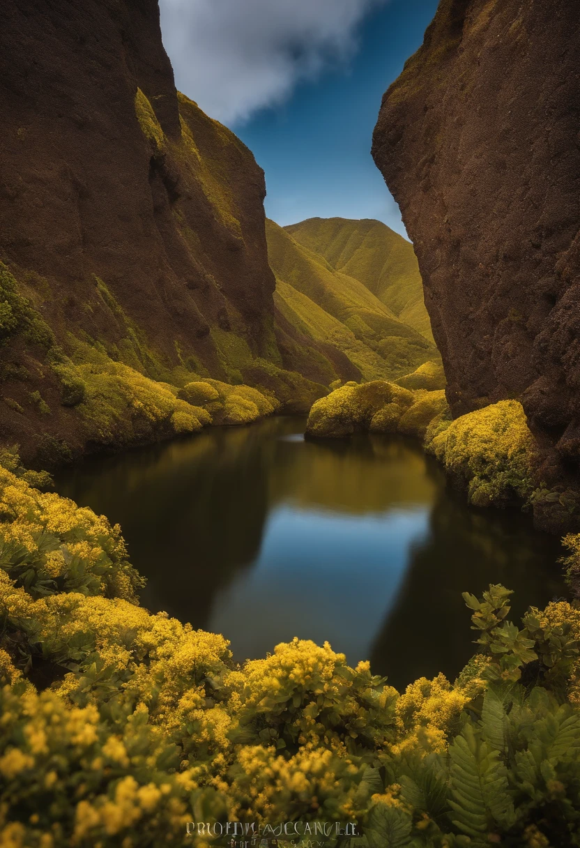 fotografia de cima de um cabo de madeira de 1 metro em cima de uma mesa, com uma esponja amarela na ponta, ao lado uma bacia de madeira com um liquido amarelado
