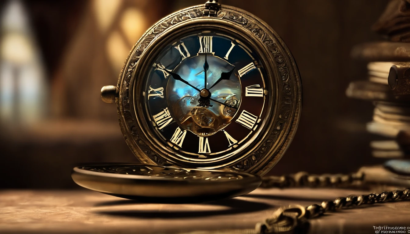 (giant pocket watch:1.5), Uma impressionante obra de arte digital no estilo 2.5D brings the mysterious and charming theme to life, Enigmatic atmosphere, Hypnotizing Mistura of Digital Art Techniques. This work of art is a true masterpiece, cativando e convidando os espectadores a mergulhar em um mundo de maravilhas. (deslumbrante, misterioso, encantador), (detalhes intrincados:1.4), (Hypnotizing Mistura of Digital Art Techniques:1.5), (verdadeiro @Vlademir Bernardes --auto