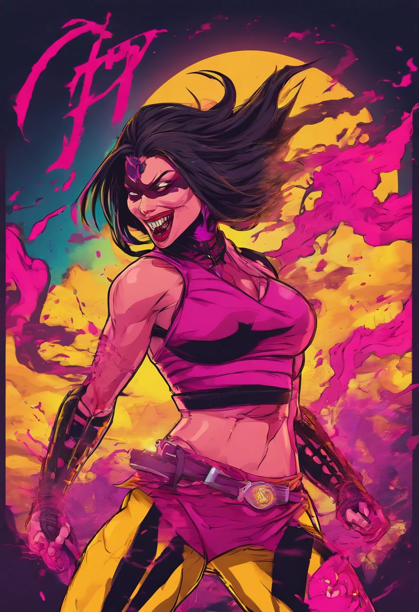 mileena, mortal kombat 1, 2023, anime, style,