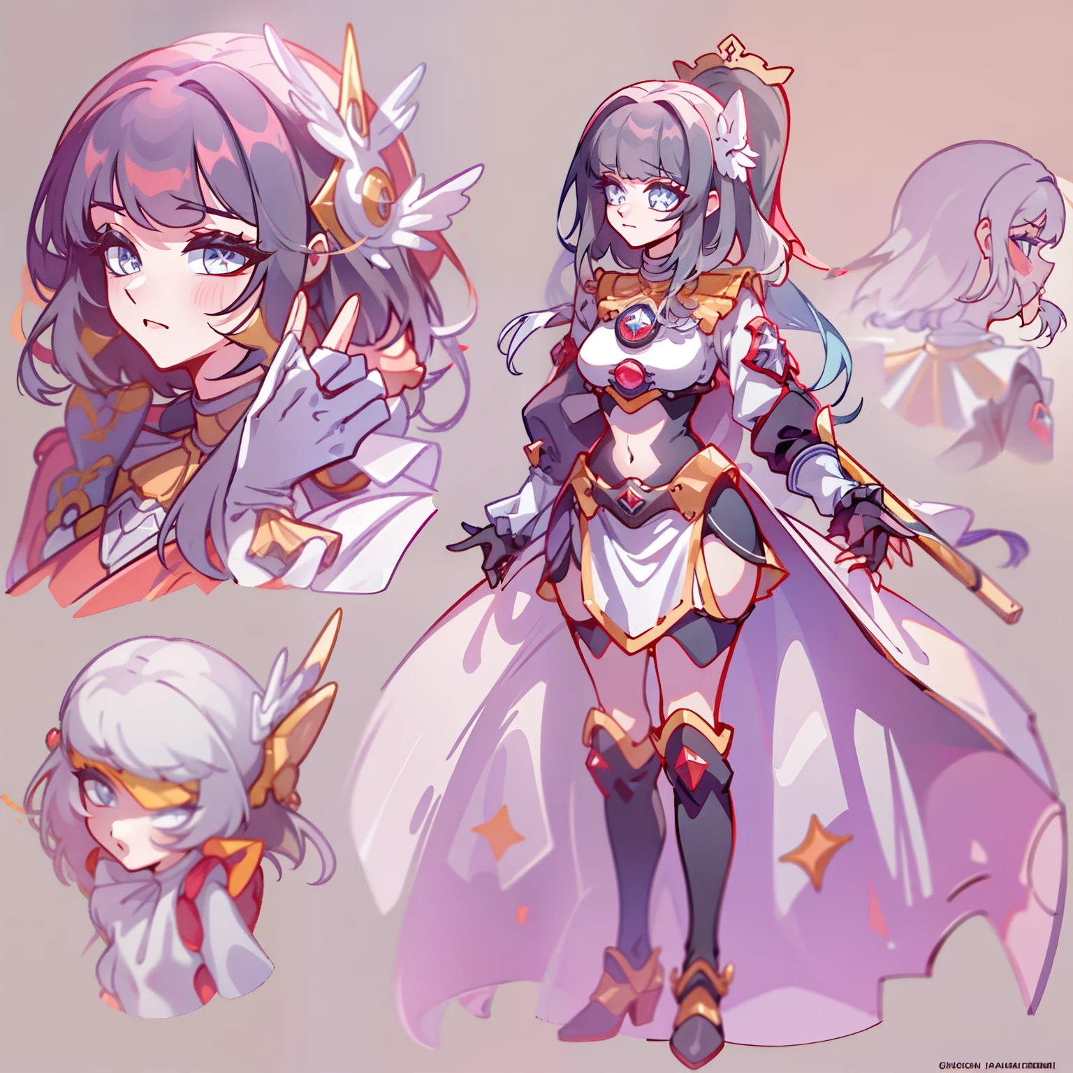 (melhor qualidade: 1.0), (super high res: 1.0), personagem extremamente detalhado, detailed hands, chifres, scales on the neck, escamas nos ombros, scales on the forearm, escamas na bochecha, Cabelo extremamente detalhado, ((cabelo curto)), ((Cabelo branco)),((mechas pretas)), olhos extremamente detalhados, olho com cores diferentes, Heterocromia, olho direito branco, olho esquerdo preto, 2D, Arte de Anime, ((corpo inteiro)), standing on her feet, medieval, RPG, olhar perverso, olhar afiado
