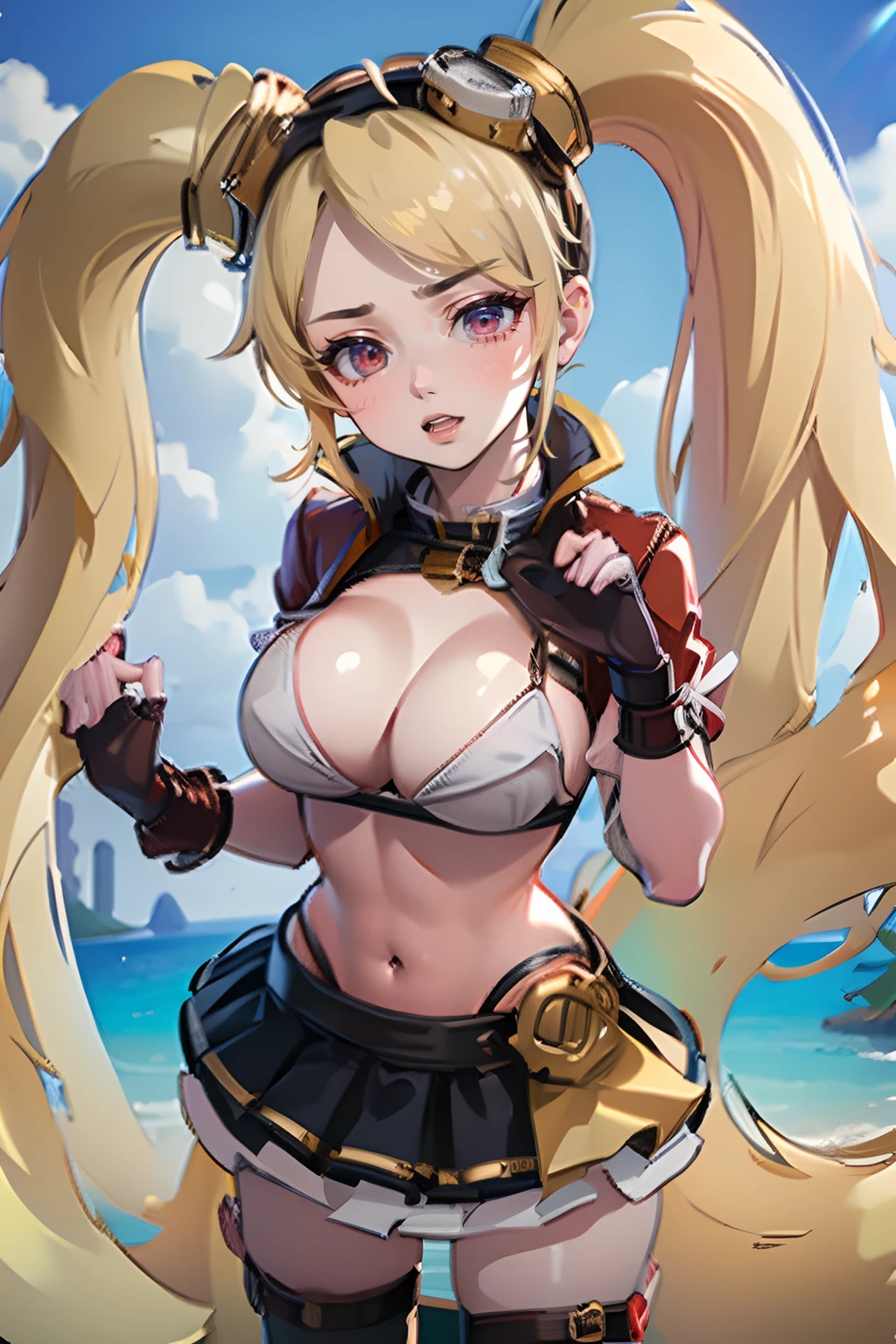 ((brasier)), (sonrojada), sexy, (((bikini)))