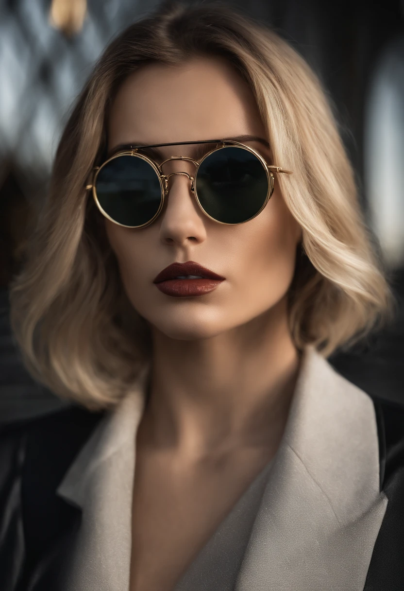 obra-prima, melhor qualidade, octane render, hdr,
sem humanos, fundo simples, fundo preto, fundo cinza, profundidade de campo, fundo gradiente,
(eyeglass), ouro, prata, detalhe intrincado, Eyeglass frame with a unique design, Stylish eyeglasses, com detalhes em filigrana inspirados na arquitetura antiga, futuristic glasses with clean lines, mirrored surfaces, com um toque steampunk, incorporando engrenagens e elementos industriais, misturando modelos diferentes do estilo vintage ao moderno, forming one.