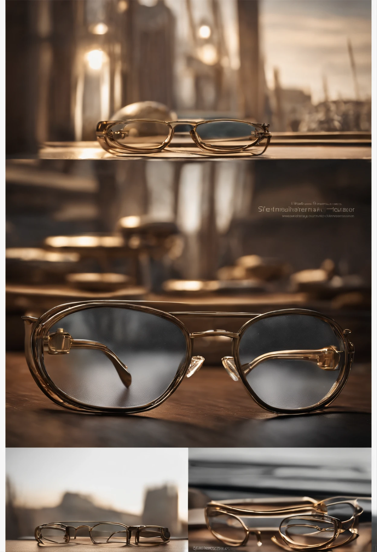 optician glasses fully detailed mécanisme 