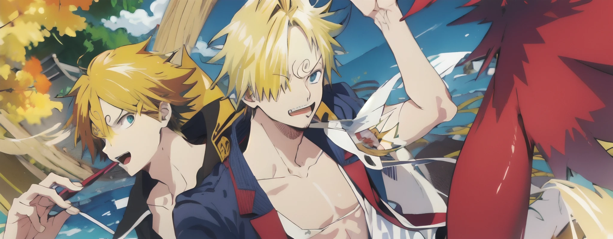 guerras alimentares, Vinsmoke Sanji e Yukihira Soma.