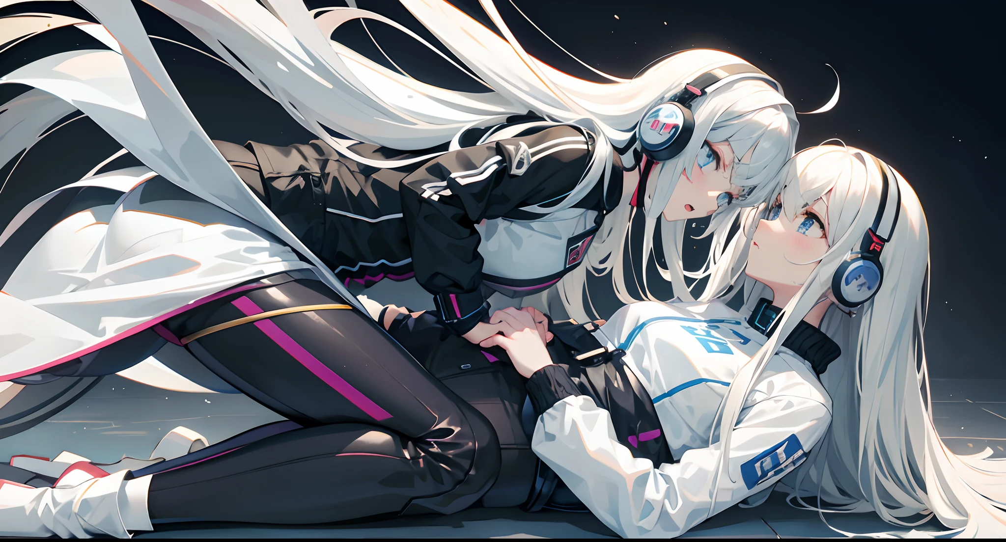 Embarrassed and panicked expressions