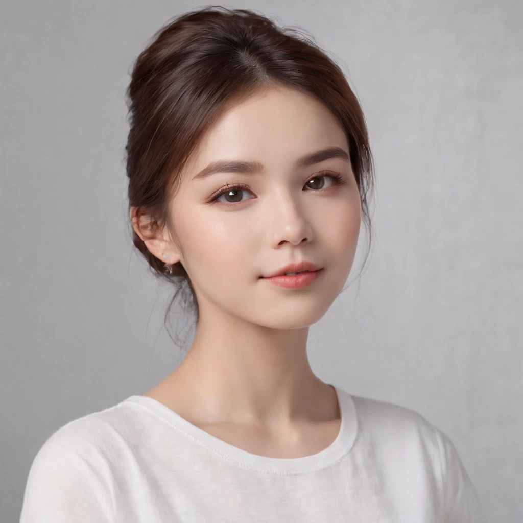 ((best image quality, 8K, master piece:1.3)), 1 girl, Beautiful woman with slender abs:1.3, (Casual hairstyles are also perfect:1.2), low cut bra，extra large size，Extra-fine face, detailed eye, double eyelid，smile，Home，numbers are very bad，small small waist，overtake，close，close chest，white skin，The background is casual，close Shot Shot