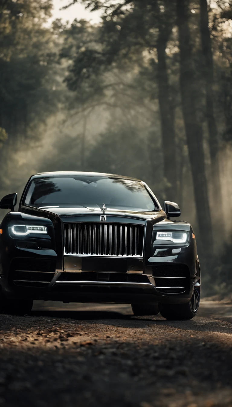 sci fi rolls royce, flying rolls royce, big rolls royce, no wheels, lamborghini urus, angular shapes