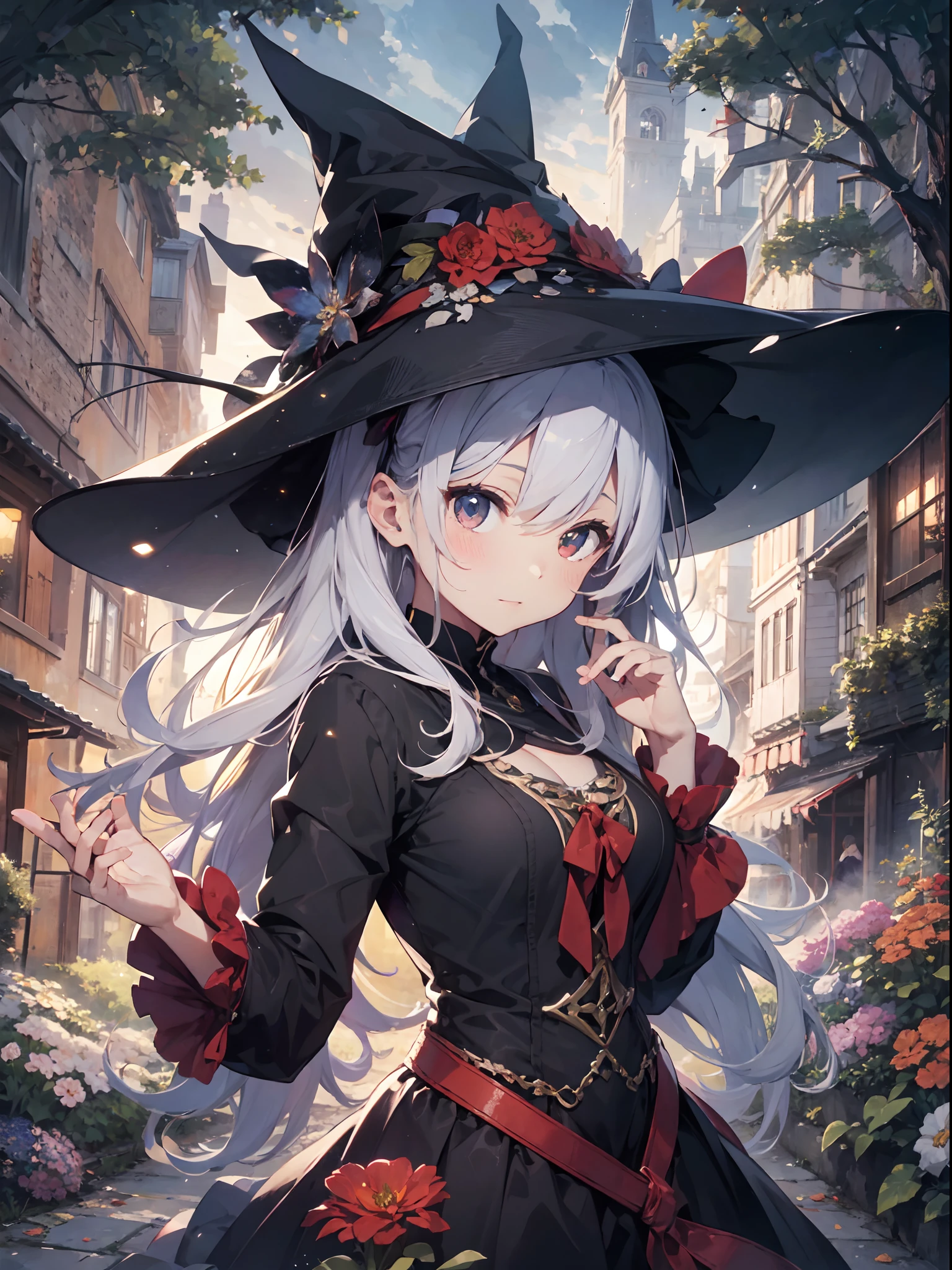 (Master masterpiece、top-quality、highest grade、offcial art、Beautifully Aesthetic:1.2)、(Master masterpiece、top-quality、top-quality、offcial art、Beautifully Aesthetic:1.2)、(Master masterpiece、top-quality、top-quality、offcial art、Beautifully Aesthetic:1.2)、(1girl in:1.3)、ighly detailed、(Fractal Art:1.3)、colourfull、highestdetailed、「Enchanting witch from another world」This painting titled、It depicts a captivating beautiful witch manipulating magic in the castle gardens without limits。The castle spreads out、The garden there is、It creates an atmosphere as if a door to another world has appeared..。
Standing at the center is、Beautiful witch in a sophisticated dress。His face is meticulously drawn.、He has a profound expression on his face, as if he strongly wishes for something.。In her hand is a luxurious wand.、From that wand is emitting mighty magical powers。 The magic cast is、It was released as an explosive force from the tip of the wand.、The energy that reverberates through the garden as a beam of colorful light is very powerful.、A beam of light makes a large trajectory in the sky。
The charm of this painting is、The mighty and enchanting beauty of the witch、Eta、It skillfully captures the mystique of the garden.。 、And the witch's facial expressions and movements are very realistic.、It has the power to draw the viewer into the place。
Moreover、the light and shadow production is also stunning。The beam of light emitted by the cane is、Illuminate the gardens and castle、pure、Creates a sense of distance from the visual light source to the witch.。Quality produces realistic images、It can convey visual beauty and story appeal at the same time。
This is、Not only visually appealing works、It is a work that further enriches the visual experience by drawing a story.。 」We are thinking about the theme to the fullest。The images are very realistic and、Very detailed and、Must be a high resolution 16k。Sony F and 24-105mm f / Use a Sony Alpha 4 mirrorless camera with 1G OSS lenses。ISO sensitivity to