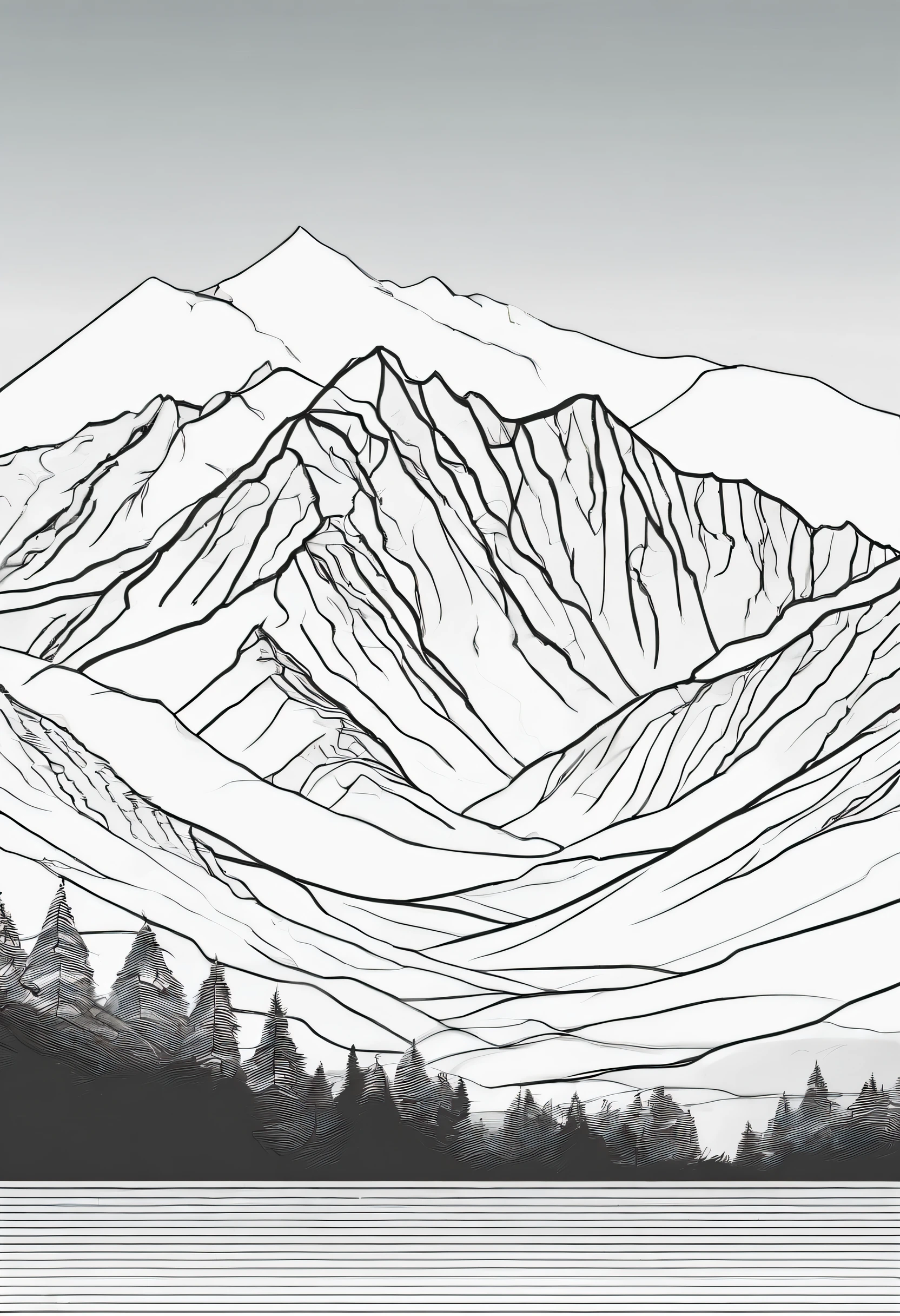 The southern alps of New Zealand