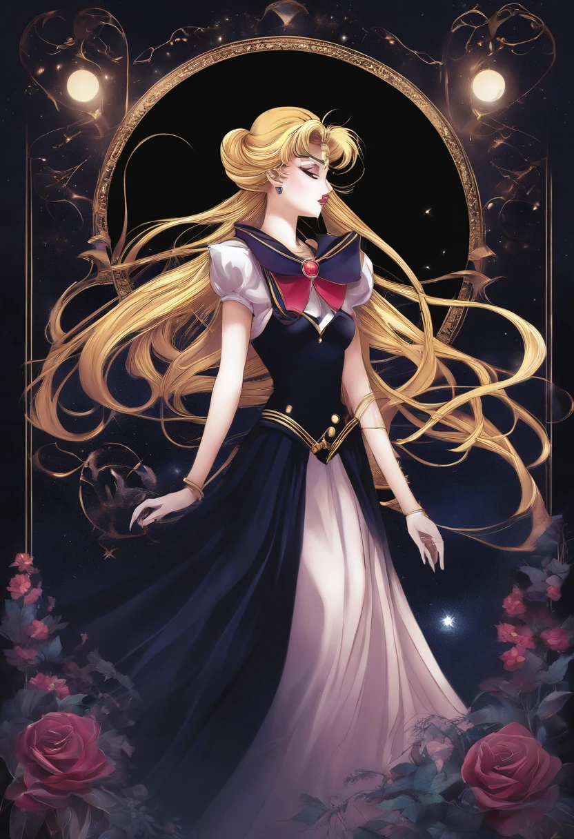 Sailor Moon estilo dark