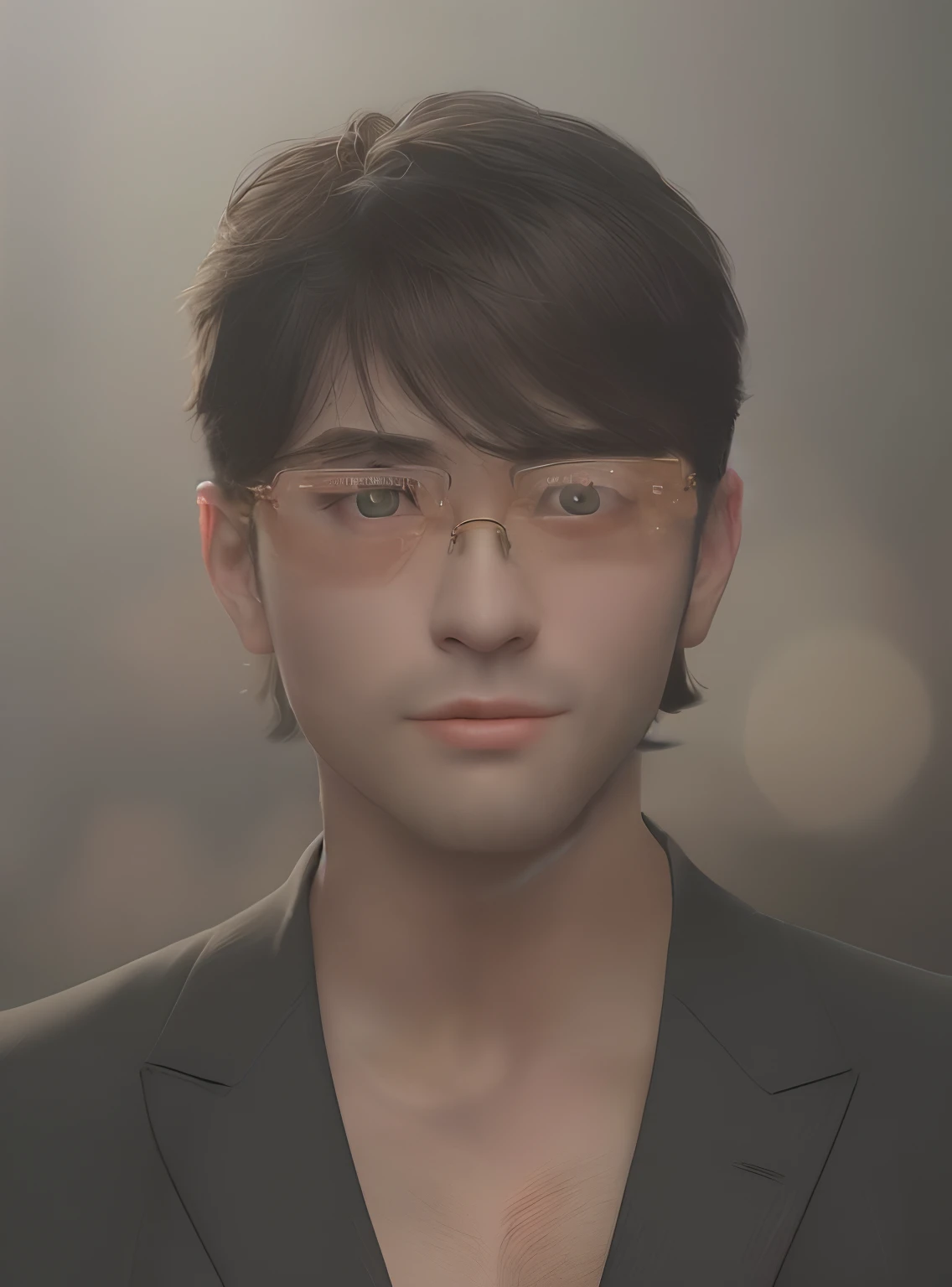 Rimless glasses、Cool glasses