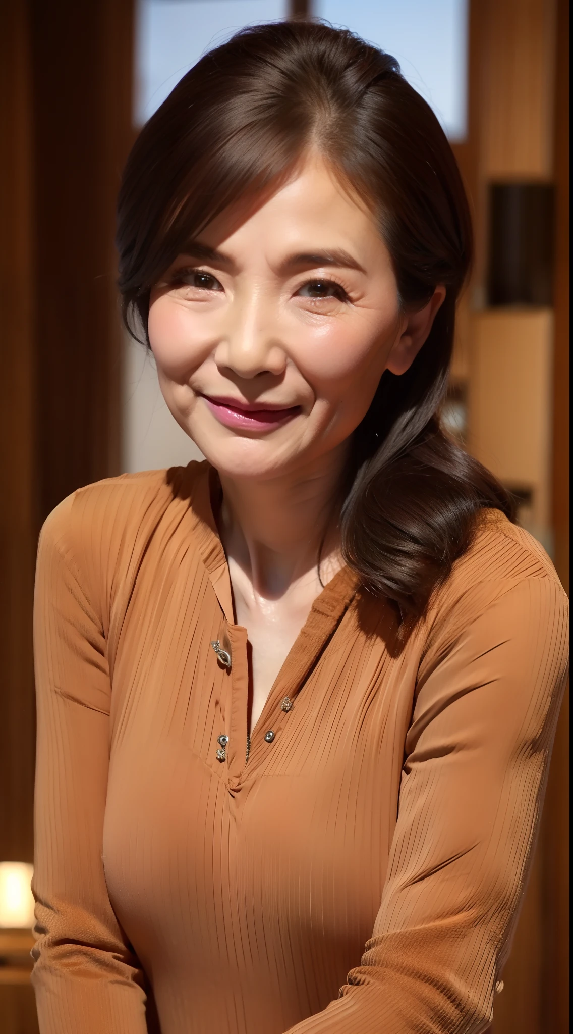 A MILF, 独奏, Masterpiece, 70yo, bewitching, Upper body close-up,