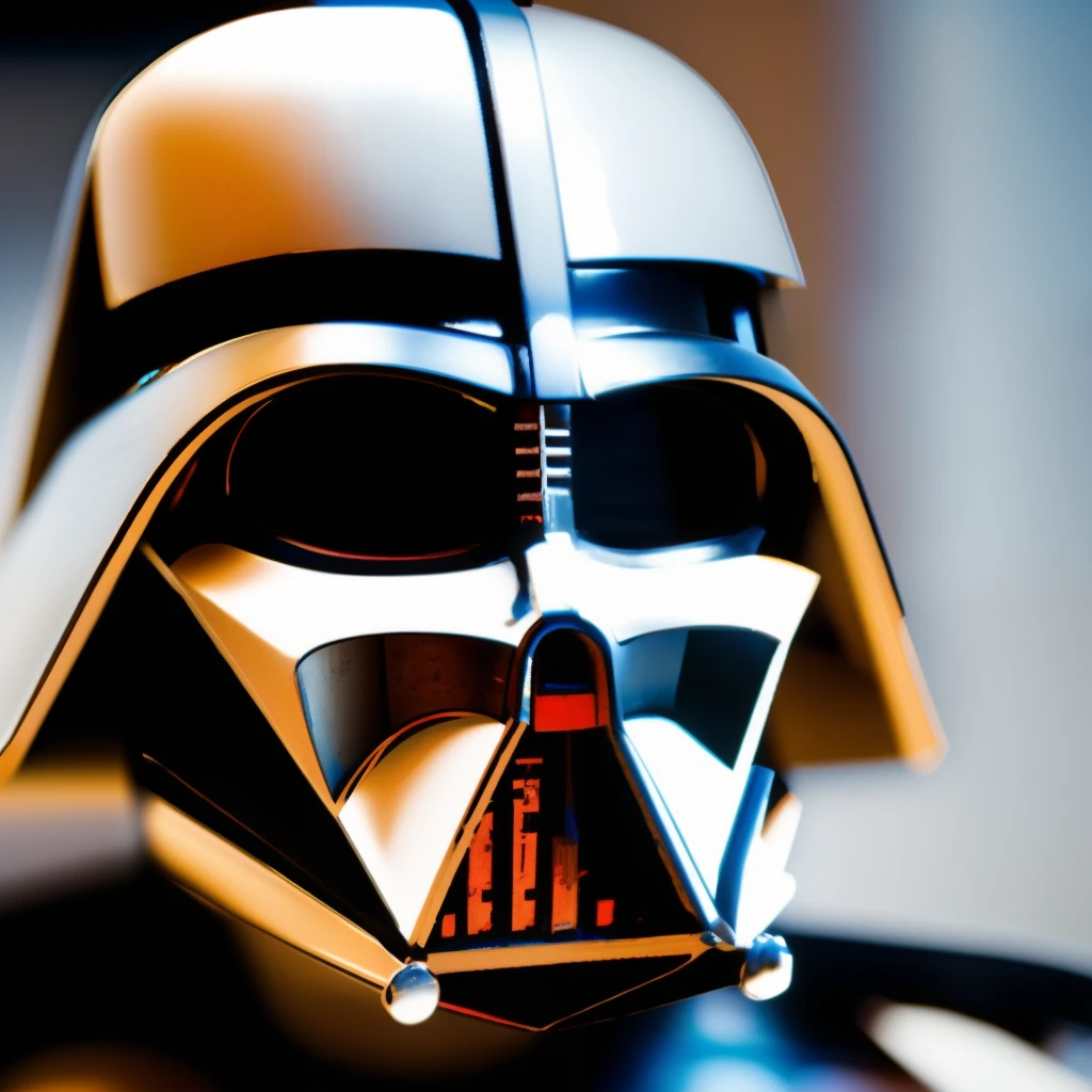 Futuristic Concept of a Mexican Skull based on Star Wars R2-D2