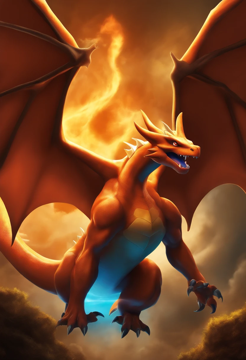 POKEMON charizard,sobrio, sinistro
