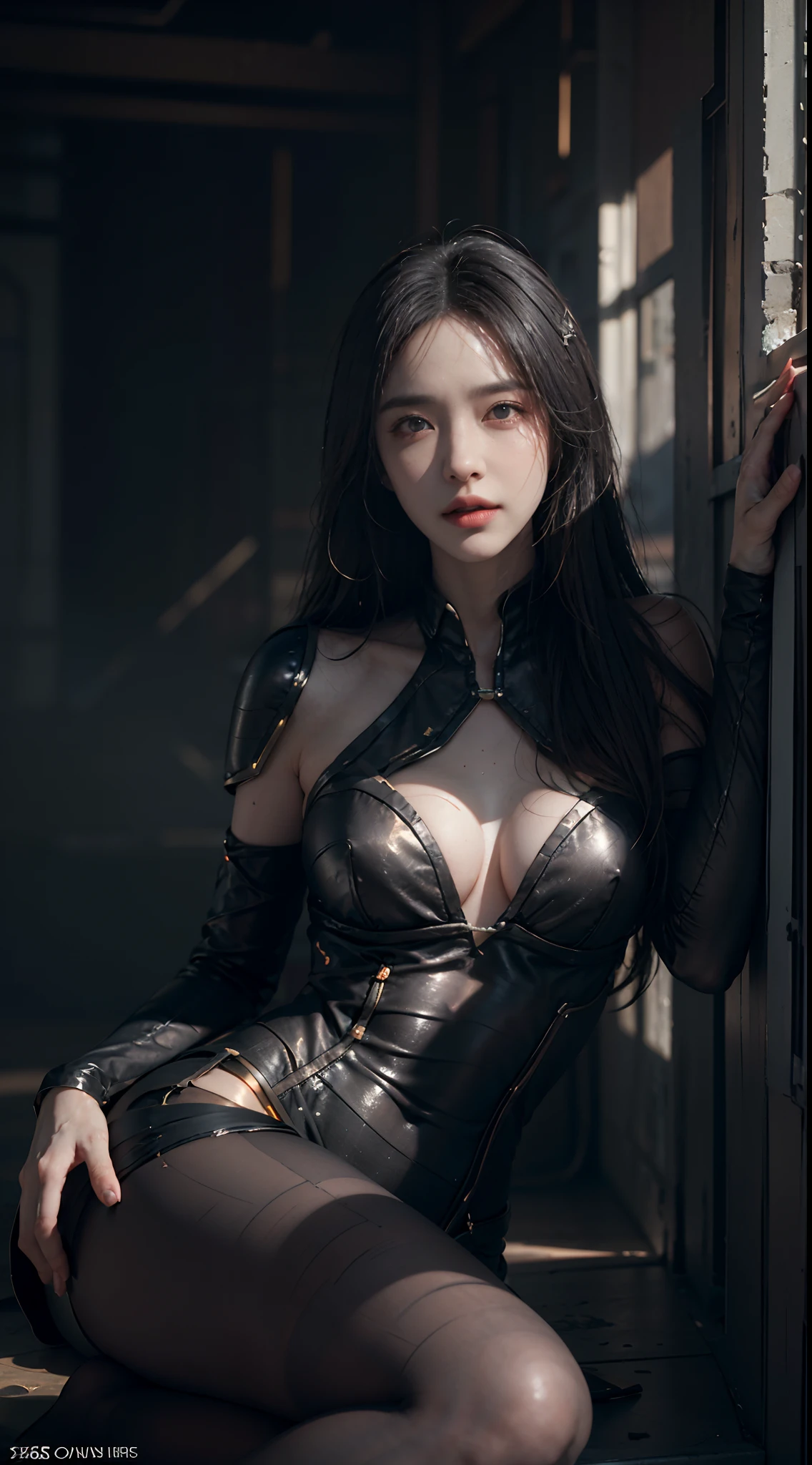 ((Best quality)), ((masterpiece)), (detailed:1.4), 3D, an image of a beautiful cyberpunk female,HDR (High Dynamic Range),Ray Tracing,NVIDIA RTX,Super-Resolution,Unreal 5,Subsurface scattering,PBR Texturing,Post-processing,Anisotropic Filtering,Depth-of-field,Maximum clarity and sharpness,Multi-layered textures,Albedo and Specular maps,Surface shading,Accurate simulation of light-material interaction,Perfect proportions,Octane Render,Two-tone lighting,Wide aperture,Low ISO,White balance,Rule of thirds,8K RAW,