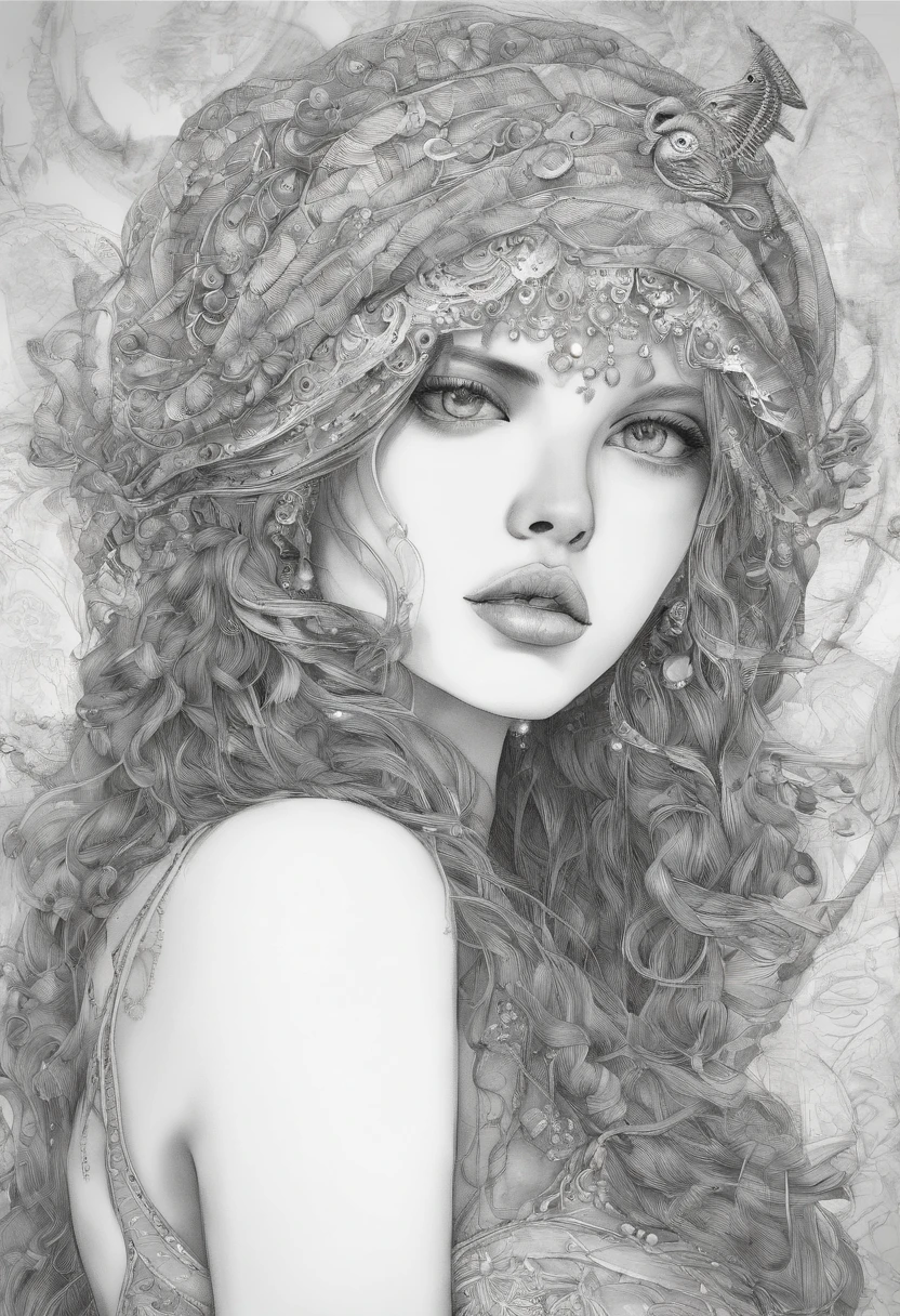 Masterpiece:1.4),, (Best quality:1.4),, Ultra-high RES,, 8K, CG,, (Extremely delicate and beautiful:1.2),,The upper part of the body,, 1girll,, Solo,, fashi-girl,, Mature girl,, , huge tit, Sweet,, , Sea backgroun，the reef，swell sea，Long brown hair,, pony-tail hair,, , Brown eyes,, Closed mouth,, Red lips,, , Face blown away by the wind,, ,Delicate depiction of facial features，almond eyes，Delicate eyeliner。long eyelasher，blue colored eyes，Black pupils，There is starlight in the eyes，Delicate lip detailing，Oil painting quality，Thick painting style， The beauty of Venus，the ocean，foamy，Stand on a huge shell