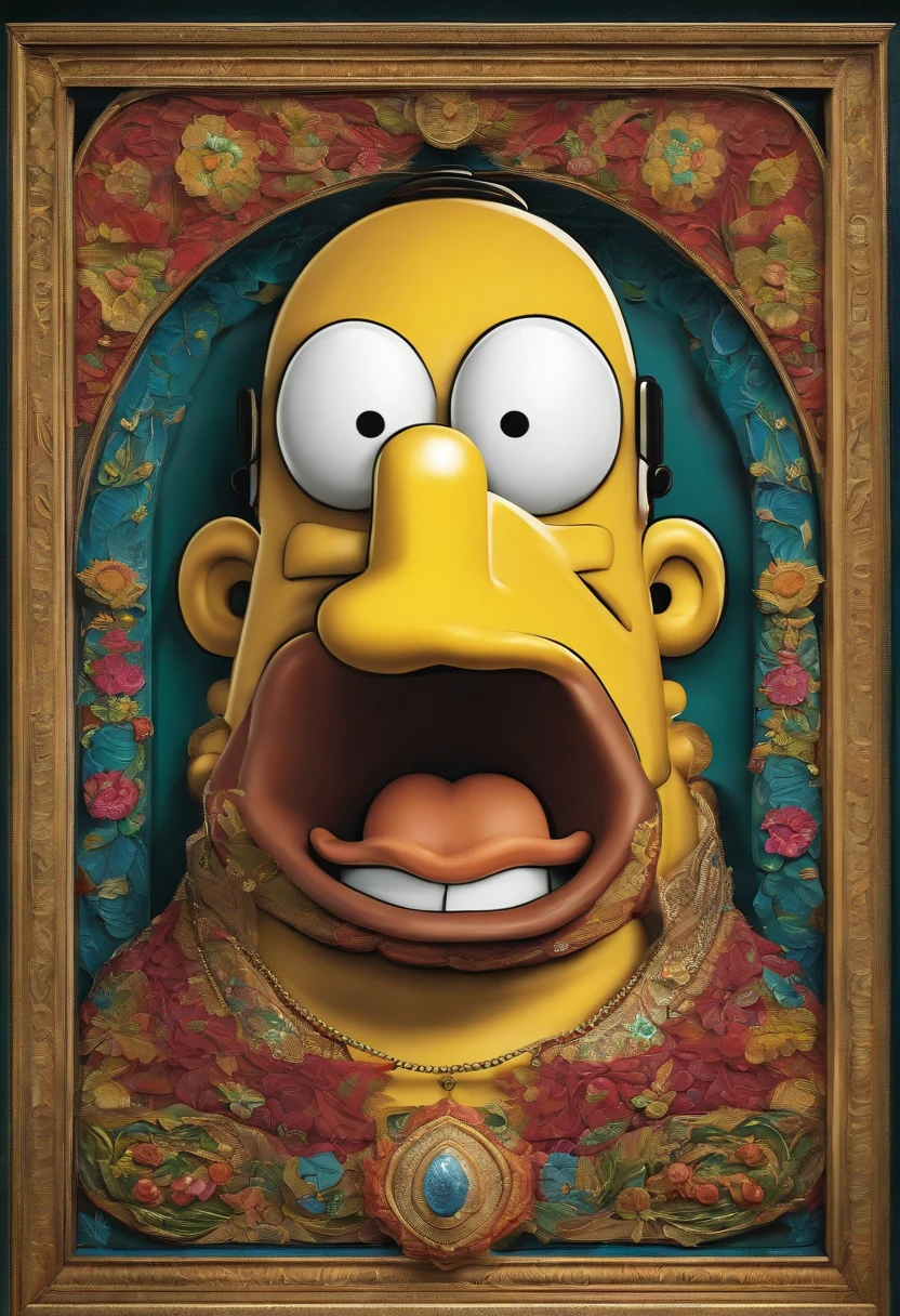 homer simpson em forma de ovo