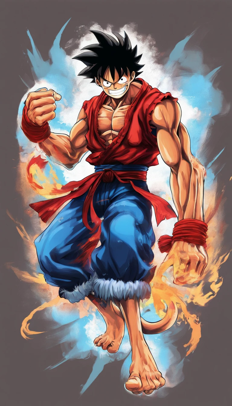 Luffy gear 4