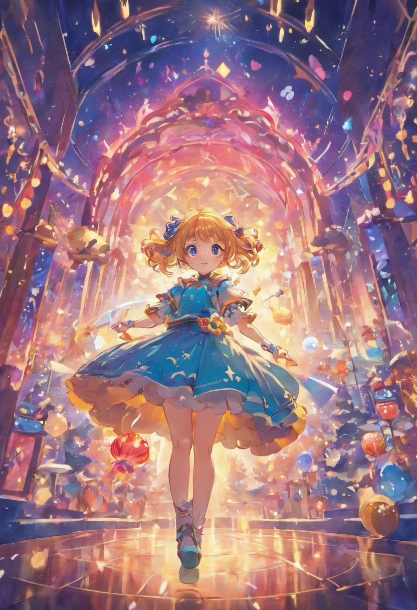 magical little girl、cute little、animesque