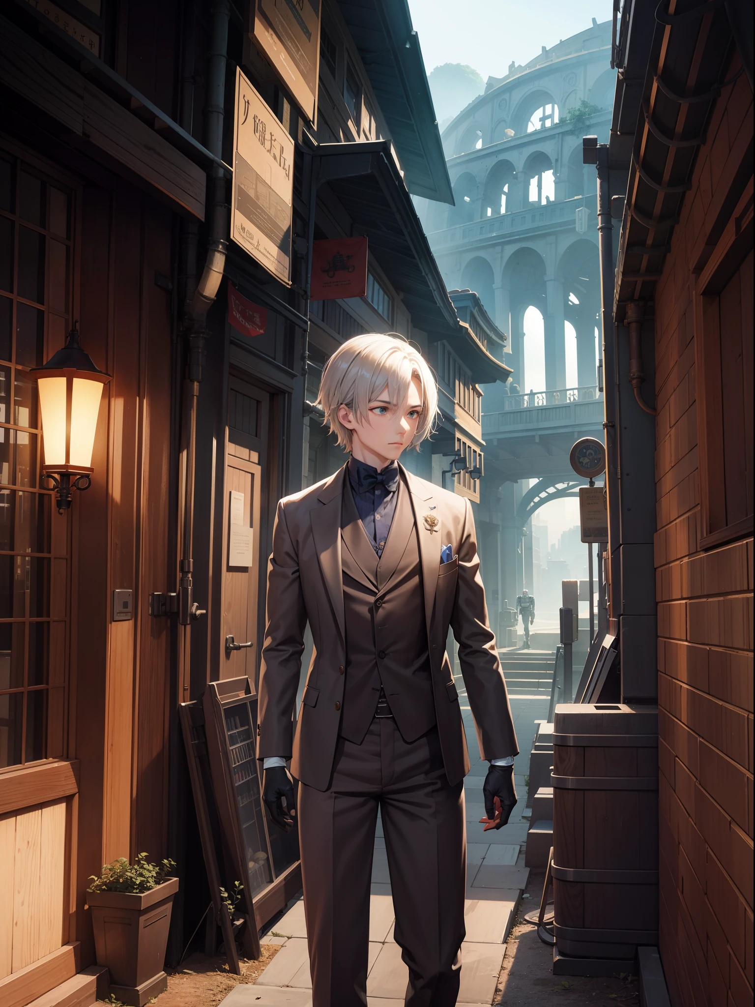 Journey to Mystery、classical mechanics、Old Fashioned Robot Powered Suit