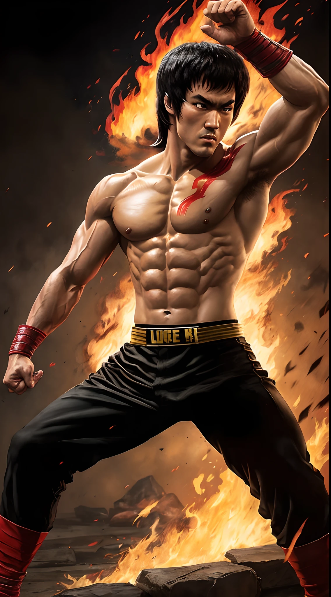 defined abdomen