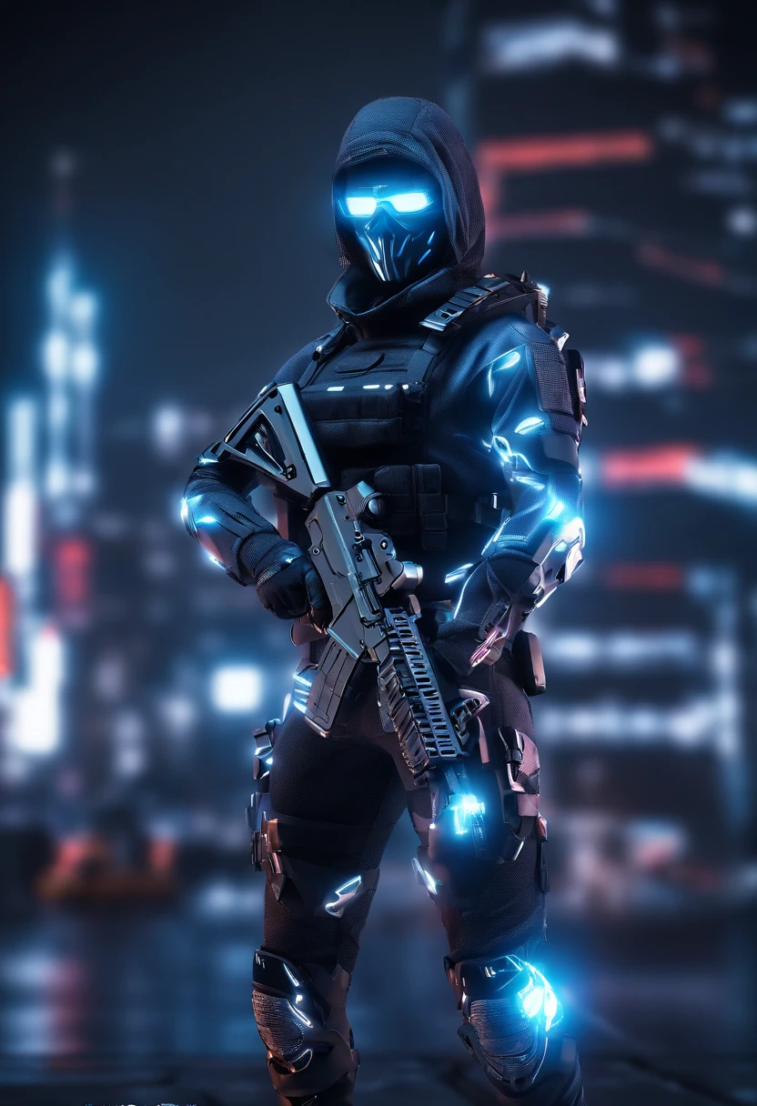 Policial com cara de caveira usando balacrava, olhos brilhantes e ardentes, segurando armas super trabalhadas m4, ARMA M4 AR, armas super realistas, arma super detalhada, armamento original, armamento oficial, Armamento de fuzil de assalto com todos os detalhes realistas, Penitentiary fund on fire, fundo ultra-detalhado, Biomechanicals, estranho, assustador, pesadelo, cores muito brilhantes, light particles, com luz brilhante, Mshiff, Arte do papel de parede, linha dura, Linha Ultra, linha arrojada, papel de parede UHD, imagem fluorescente, sem dupla face, Nenhum erro.