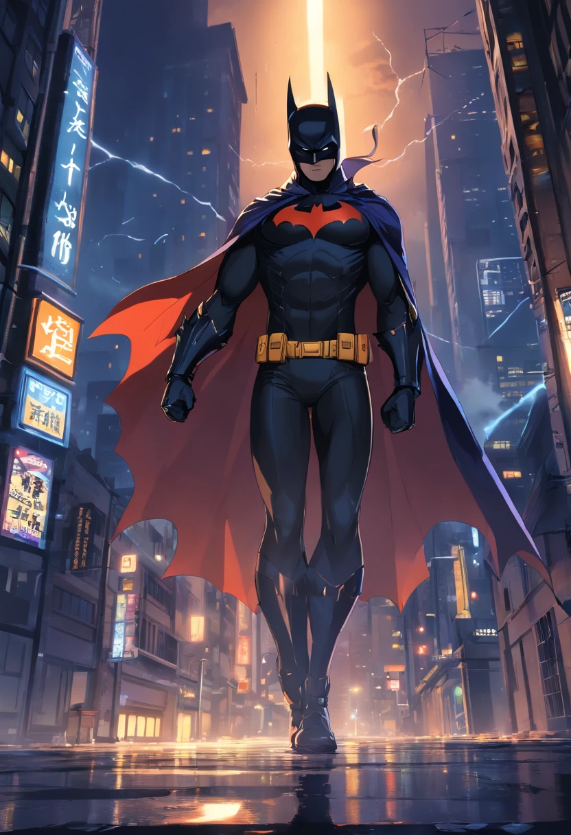(best quality,highres,ultra-detailed:1.2),dark atmosphere,batman:1.1,detailed gothic cityscapes,menacing skyscrapers,shadowed alleyways,",
"intense shadows,moody lighting,thunderstorm:0.9,ominous clouds,",
"bat signal illuminating the night sky,superhero vigilante,",
"batmobile:1.1,black cape billowing in the wind,silhouette:1.1,",
"mysterious figure,masked crusader,cloaked in darkness,",
"intense action,crime-fighting detective,",
"enigmatic persona,ready to protect the city,",
"explosive action sequences,grim and gritty setting,",
"epic showdowns,iconic symbol of justice,",
"gothic architecture,hiding in the shadows,",
"strategically placed spotlight,secret hideout,",
"high-tech gadgets,",
"intimidating presence,dedication to justice,",
"inspired by the night,eternal vigilance,",
"themed costume,determined and brooding expression,",
"symbol of hope and fear,",
"epic battles against supervillains,",
"embodying the darkness,",
"protector of Gotham City,keeping the streets safe,",
"never-ending war on crime,",
"savior of the innocent,",
"unmasking the truth,embracing the night,",
"standing for justice,",
"defender of the weak,",
"legendary caped crusader,",
"fighting for a better tomorrow,",
"bringing light to the darkness,",
"the hero Gotham deserves,",
"determined protector,",
"fearless in the face of danger,",
"always watching,",
"avenger of the night,",
"unbreakable spirit,",
"inspiring hope in others,",
"keeping the city from descending into chaos.
