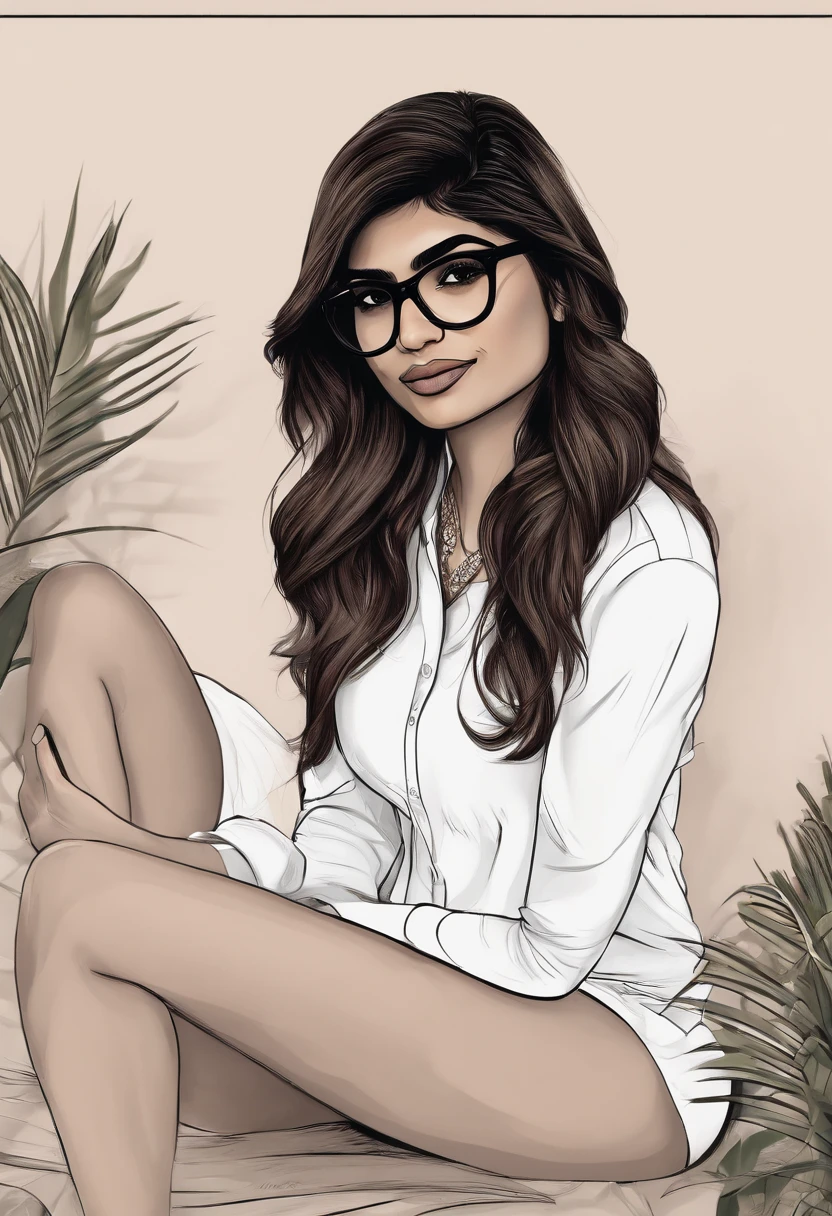 Mia khalifa nude wallpapers sketch smooth