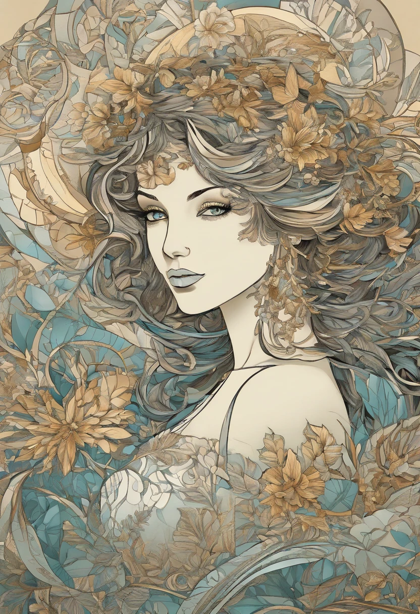(1girl:1.3),full body,   abstract art, style of rebecca guay,fractal art,colorful,
 style-swirlmagic, (masterpiece, best quality, high quality, highres, ultra-detailed),