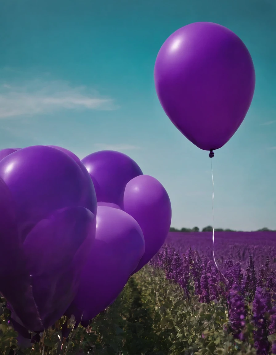 purple balloon background background if this is what you need, or wish to create, in the style of pun-laden pop art, dark bronze and teal, digitally enhanced, subtle tonal variations, flat backgrounds, installation-based, repetitive