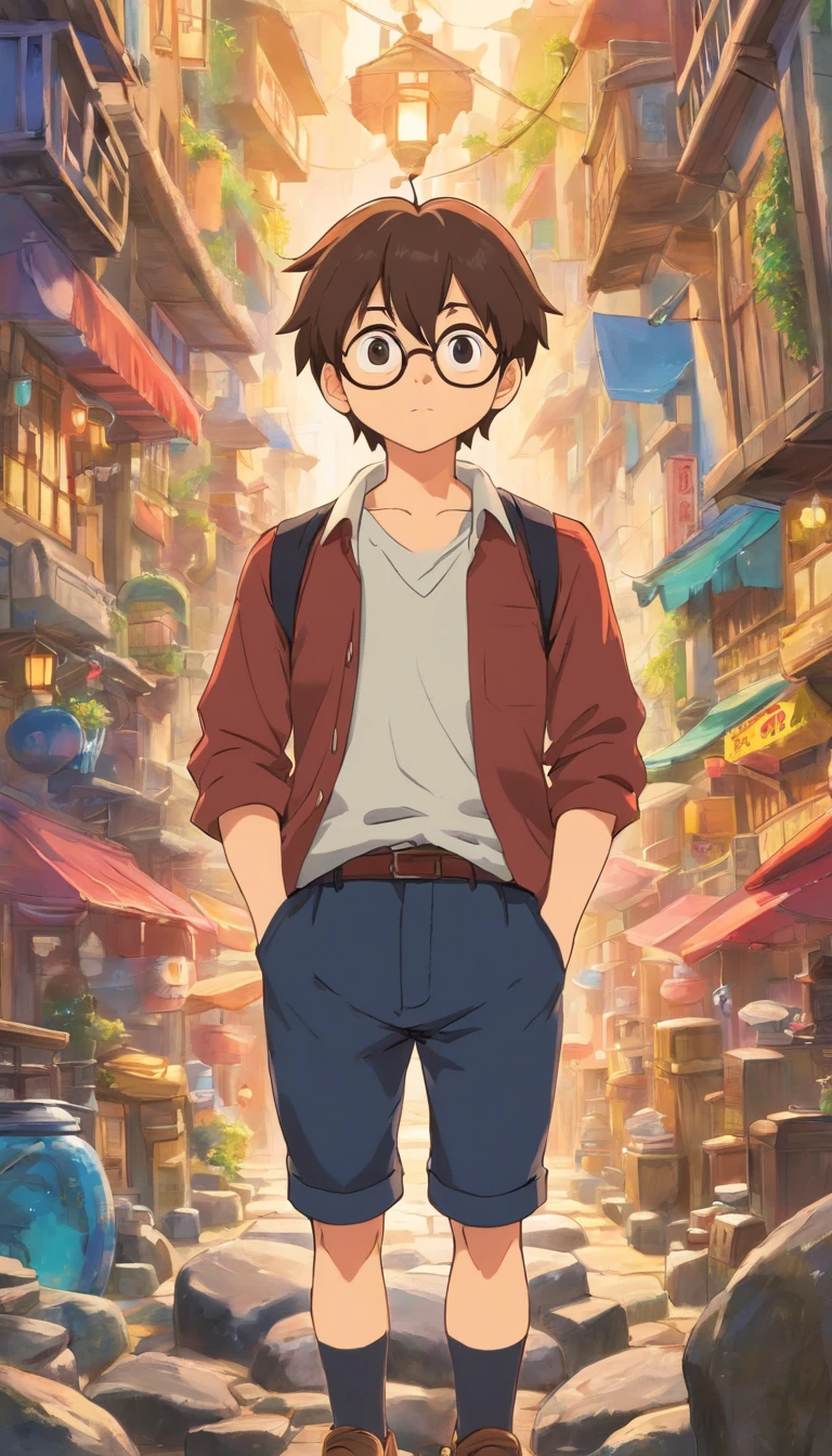 Um homem de meia idade, of messy and messy hair, cabelo negros, pale skinned, olhos fundos, e Barba rala e mal feita, usando um sobretudo bege e uma camisa preta por baixo, black trousers, sentada em uma igreja velha e acabada