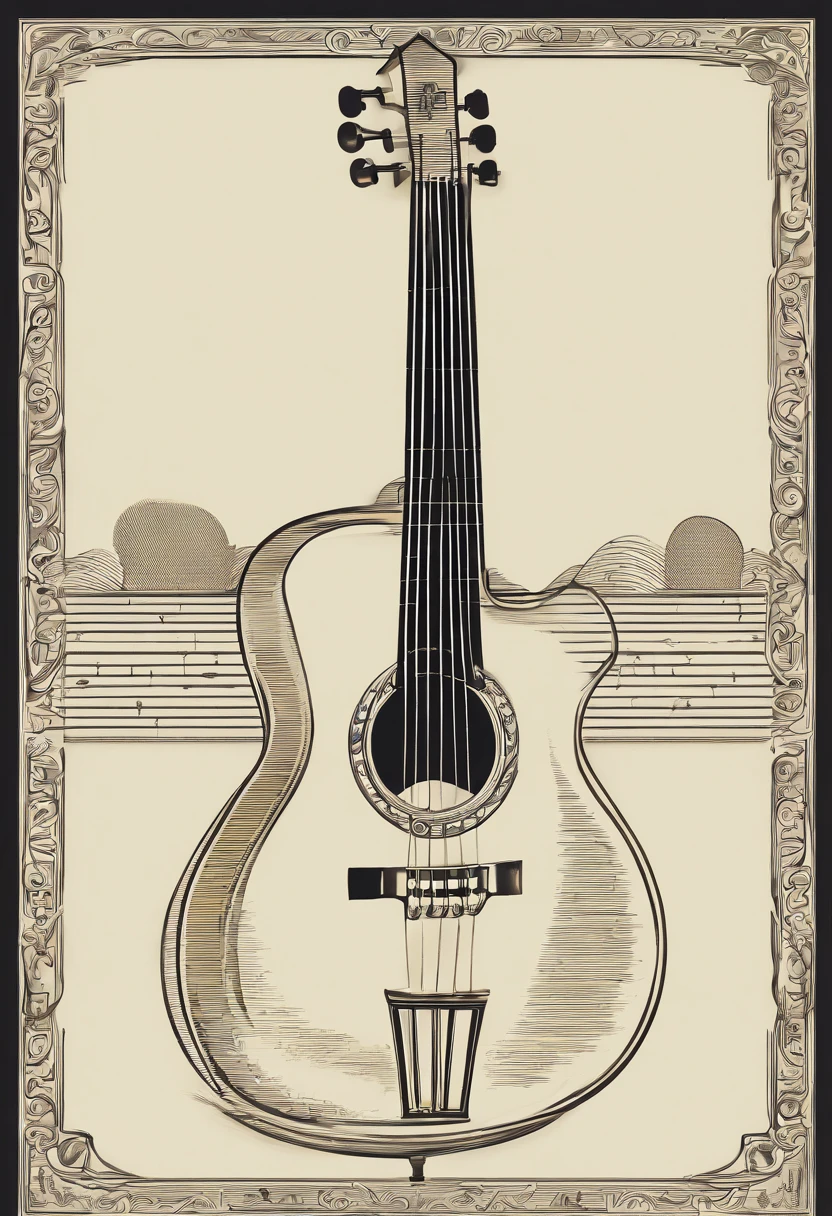 vintage, beautiful detailed strings, intricate woodwork, iconic shape, warm and rich tones, classic rock, music legend, timeless masterpiece, professional recording studio, skilled guitarist, vibrant yellow color, smooth finish, retro vibes, sentimental memories, soulful melodies, stage presence, expressive solos, dynamic sound, legendary performances
