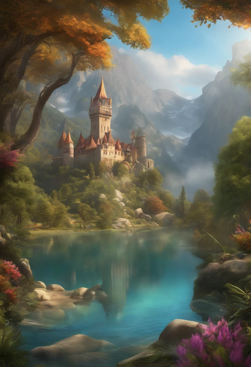 (best quality,4k,8k,highres,masterpiece:1.2),ultra-detailed,(realistic,photorealistic,photo-realistic:1.37),board game,card game,illustrated artwork,unique and creative design,meticulously-crafted details,highly-detailed illustrations,fantasy theme,magical atmosphere,vibrant colors,elegant and intricate patterns,mystical creatures,fantastical landscapes,mysterious characters,detailed depictions of mythical creatures,lush forests with towering trees,majestic mountains in the background,glittering rivers and serene lakes,playful and whimsical card designs,ornate borders and frames,elaborate card back designs,beautifully illustrated card fronts,engaging and interactive gameplay elements,engrossing storyline,exciting character abilities and powers,innovative mechanics and strategies,compelling card combinations and synergies,engaging card battles and interactions,epic and intense gameplay moments,dynamic and strategic decision-making,thrilling and unpredictable outcomes,immersive gaming experience with friends and family,enjoyable and memorable game nights with loved ones.