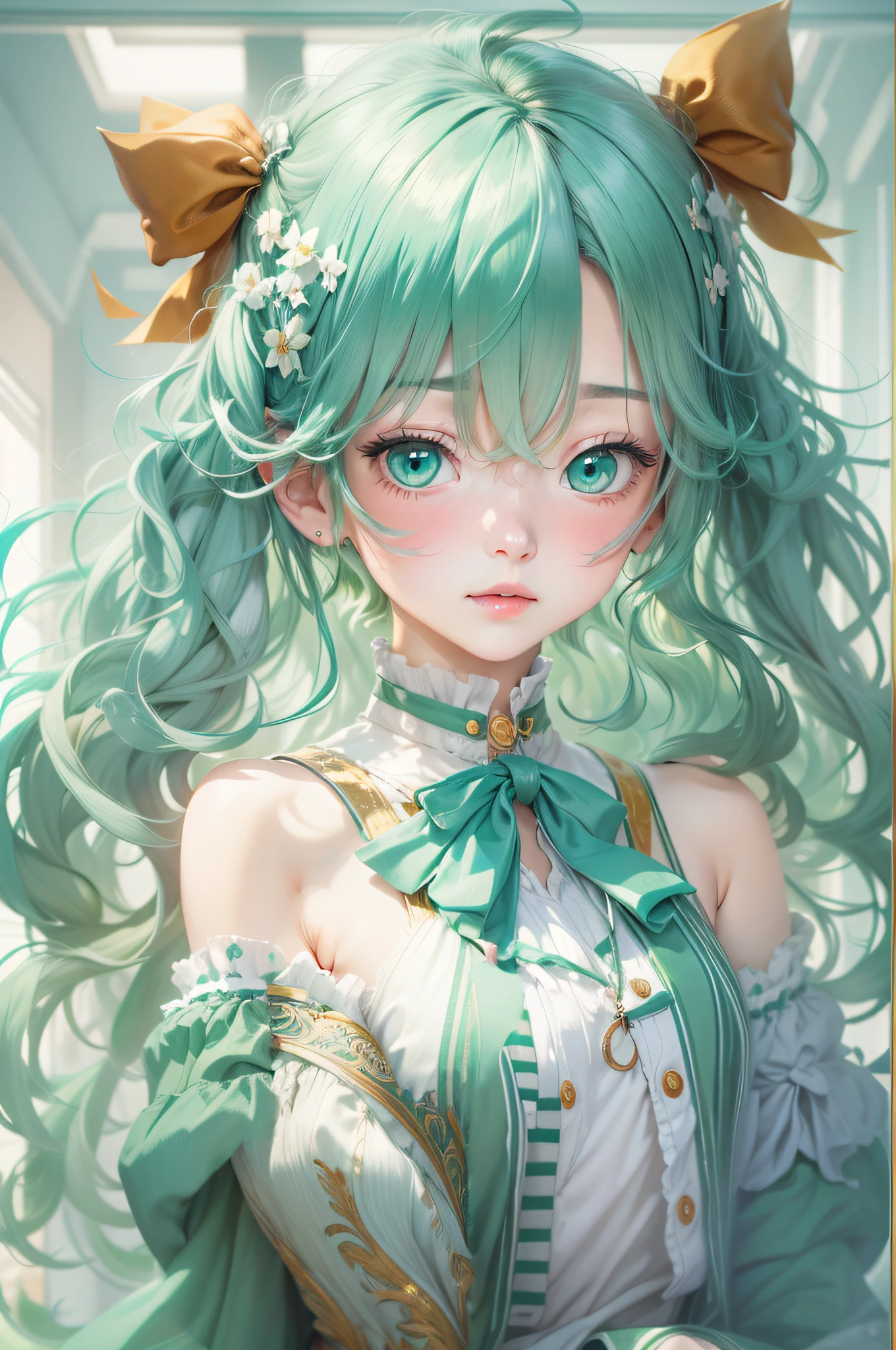 beautiful straight hands, a girl in a garden,illustration,beautiful detailed eyes,beautiful detailed lips,extremely detailed face,longeyelashes,best quality,4k,8k,highres,masterpiece:1.2,ultra-detailed,realistic, vivid colors, bokeh, portraits, pastel colors,soft lighting