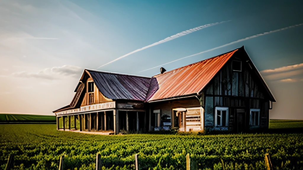 Armageddon,A beauty who farms on abandoned land