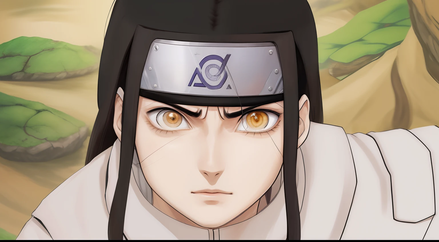 (master part, melhor qualidade:1.2), um close up de um homem, Neji de naruto, Neji Hyuga, de naruto, Neji, Naruto, cara de anime perfeita, qualidade superior, fanart detalhado, alta resolução: 1.2), (8k:1.1),
