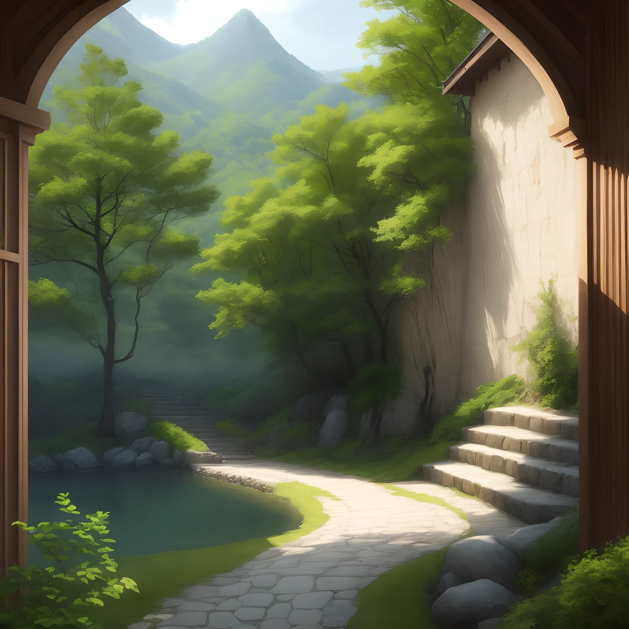 Beautiful beauties、beatiful backgrounds、ren