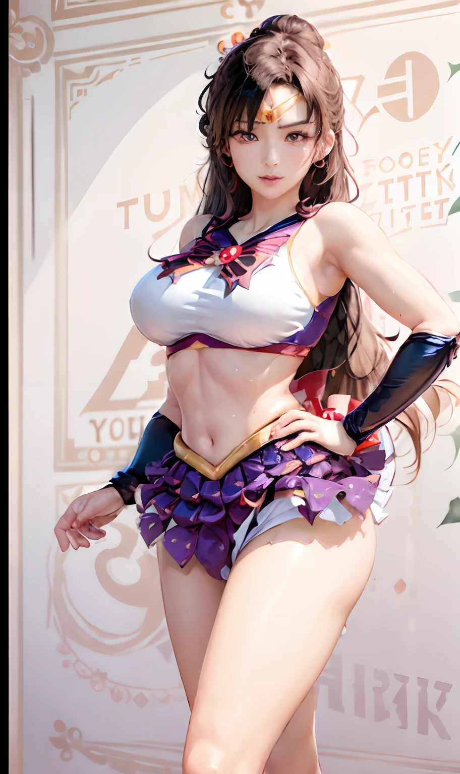 arafed woman in a costume posing for a picture, Ayaka Cosplay, the sailor galaxia. Beautiful, Cosplay, by Sailor Moon, Anime girl cosplay, Anime Cosplay, publicity cosplay, Sailor Moon Style, Sailor Moon!!!!!!!!, full-cosplay, elegant glamourous cosplay, glamourous cosplay, sailormoon. Beautiful, cosplay foto, inspired by Sailor Moon, cosplayer