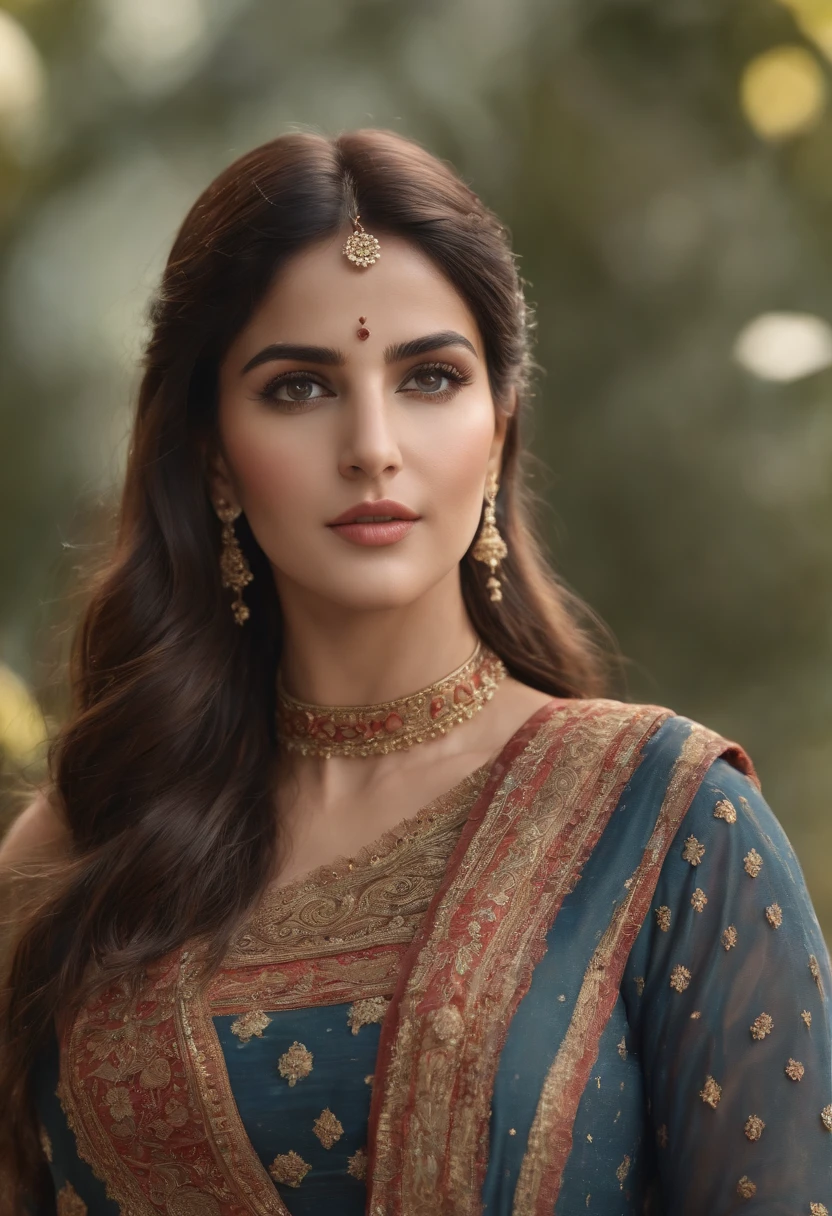 A beautiful woman ((Katrina kaif:1.2)) in (intricate Retro Vintage Boho Outfit)), ((sharp focus)), ((Nikon Z 85mm)), unparalleled masterpiece, ultra-realistic 8k photos, best quality, masterpiece, (photorealistic:1.2), (realistic:1.5), (hyperrealistic:1.2),(realistic human skin:1.6), (detailed clothes features), (High Quality: 1.2), Raw photo, (Perfect body shape), Uniform, Unobtrusive, masterpiece photographic real digital ultra-realistic hyper-detailed, high contrast , realistic, clean art, professional, colourful, rich deep colour, concept art, CGI winning award, UHD, HDR, 8K, RPG, UHD render, HDR render, 3D render cinema 4D