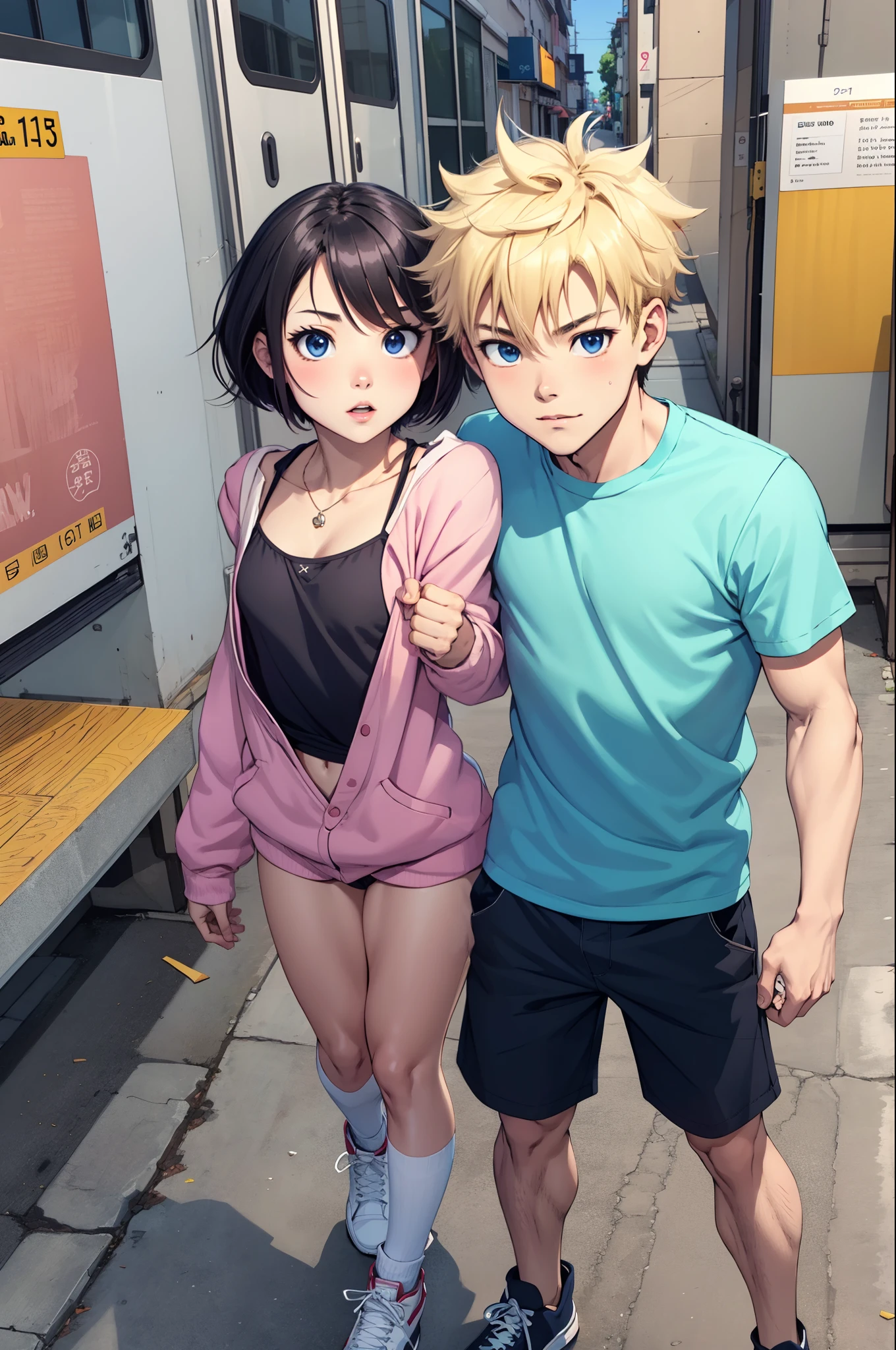 Cute anime boy