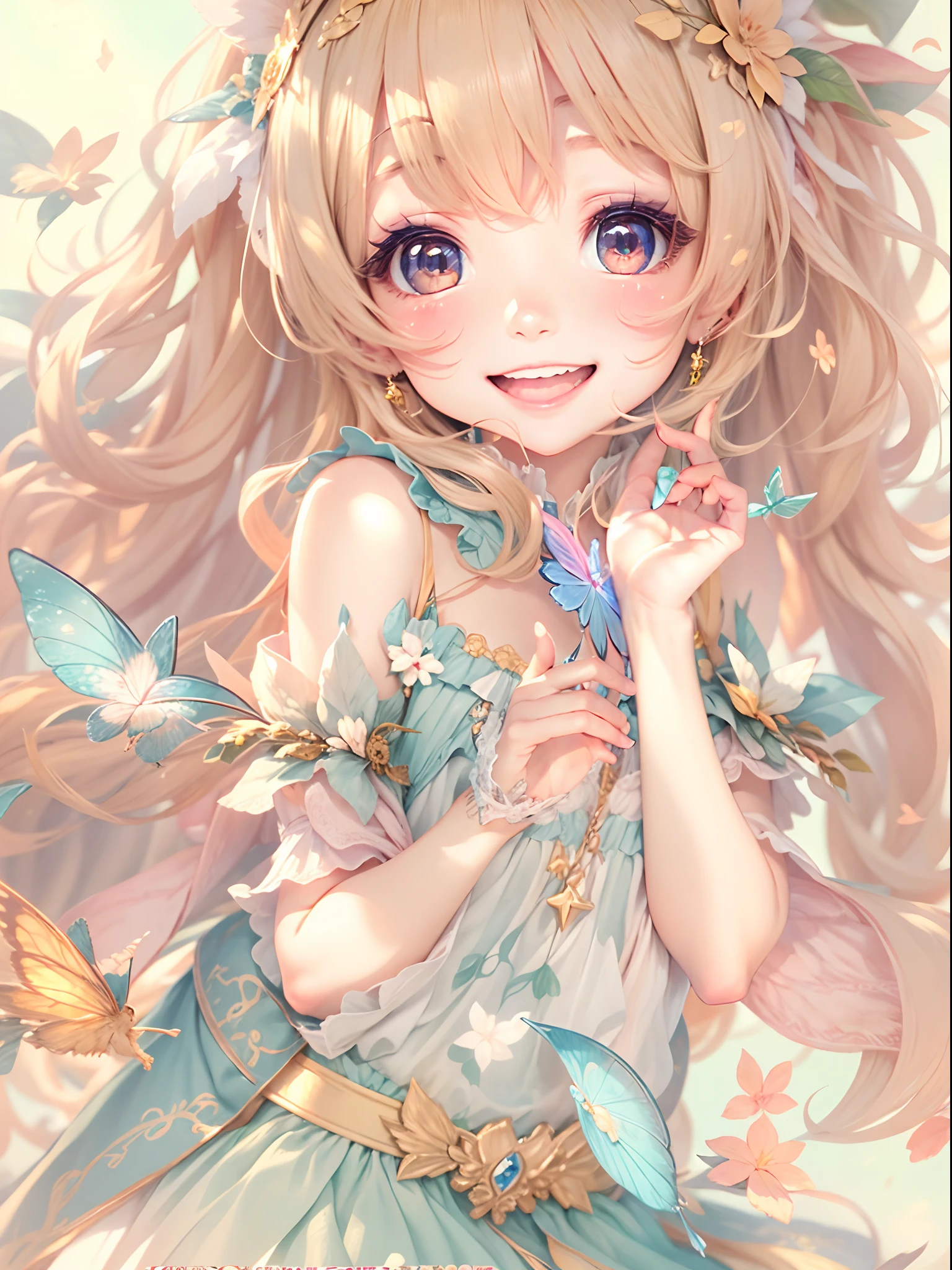 Cute Fairy、magia、magic、a smile