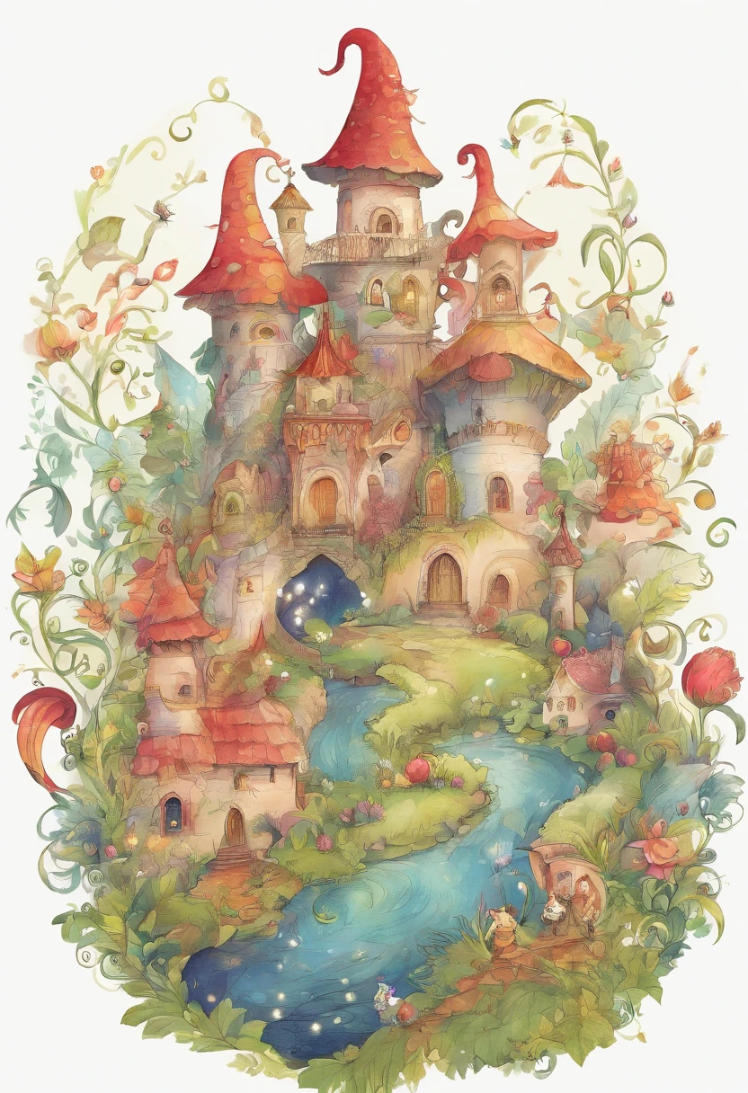 masterpiece, best quality, cute monster