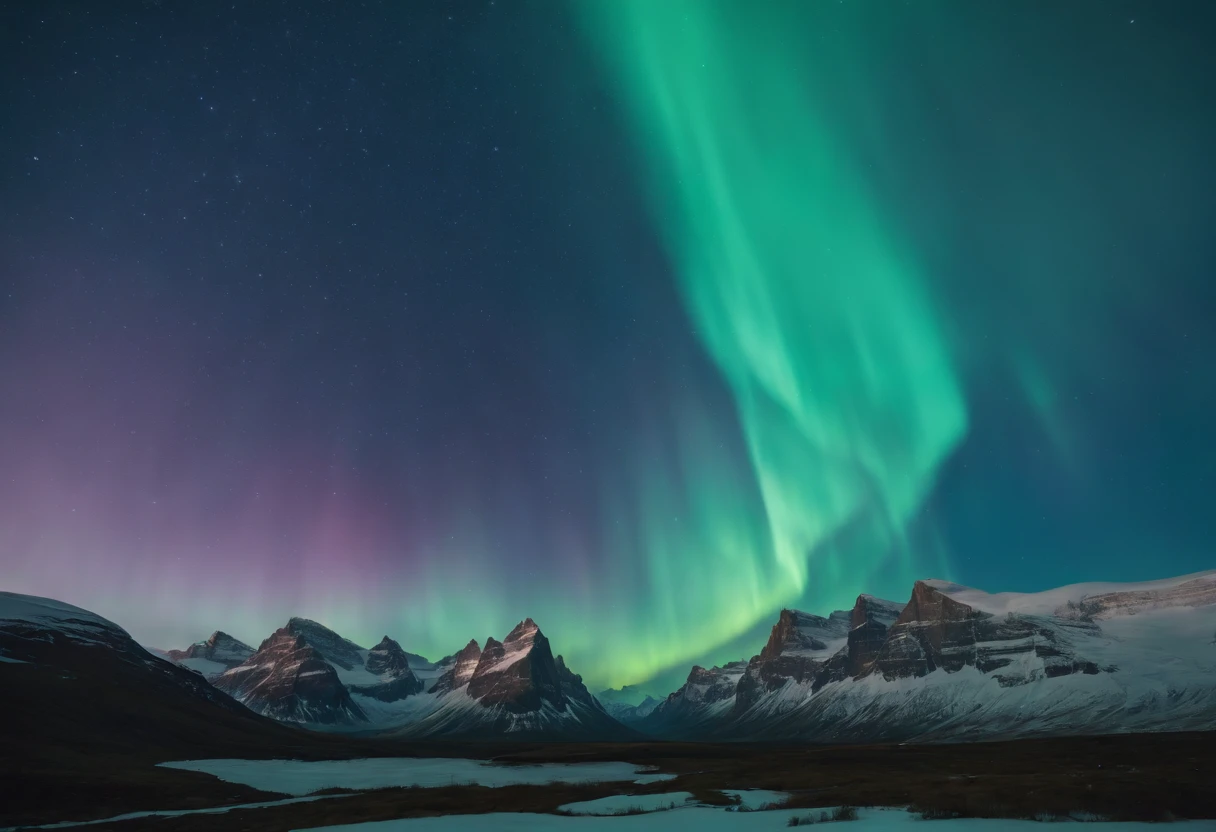 landscape, Ultra HD, (Background Asgard), Details, lighting, 8K, (with aurora borealis in the sky), constellation, (Background Asgard)