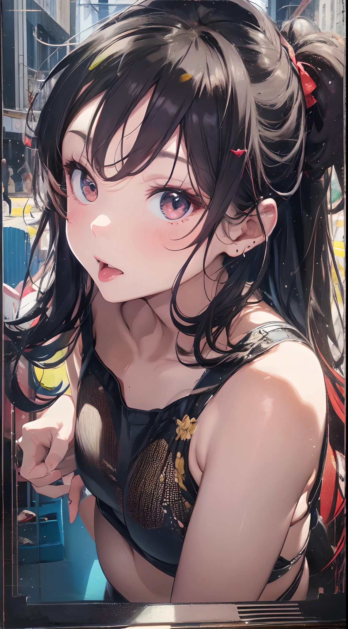 Dark,pov,dynamic angle,1girl, (((masterpiece))), (((best quality))), ((ultra-detailed)), (illustration), (detailed light),((an extremely delicate and beautiful)),dramatic_shadow,ray_tracing,reflection,