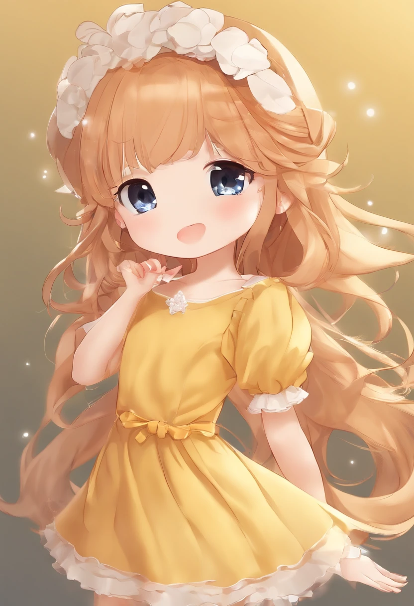 Cute little girl dress,(shift dresses),(Real Photographics),4k高清,Simple solid color background
