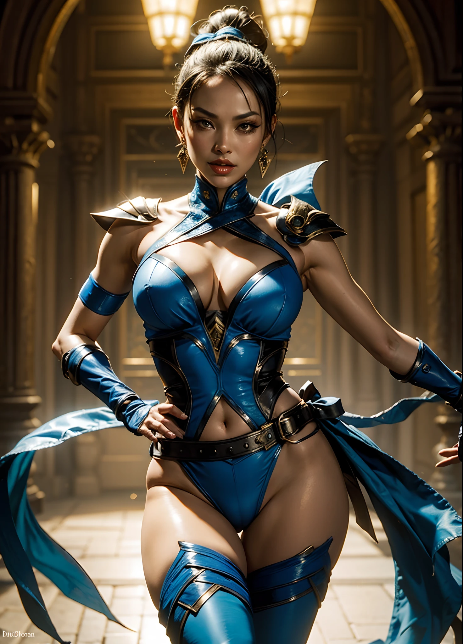 kitana from mortal kombat